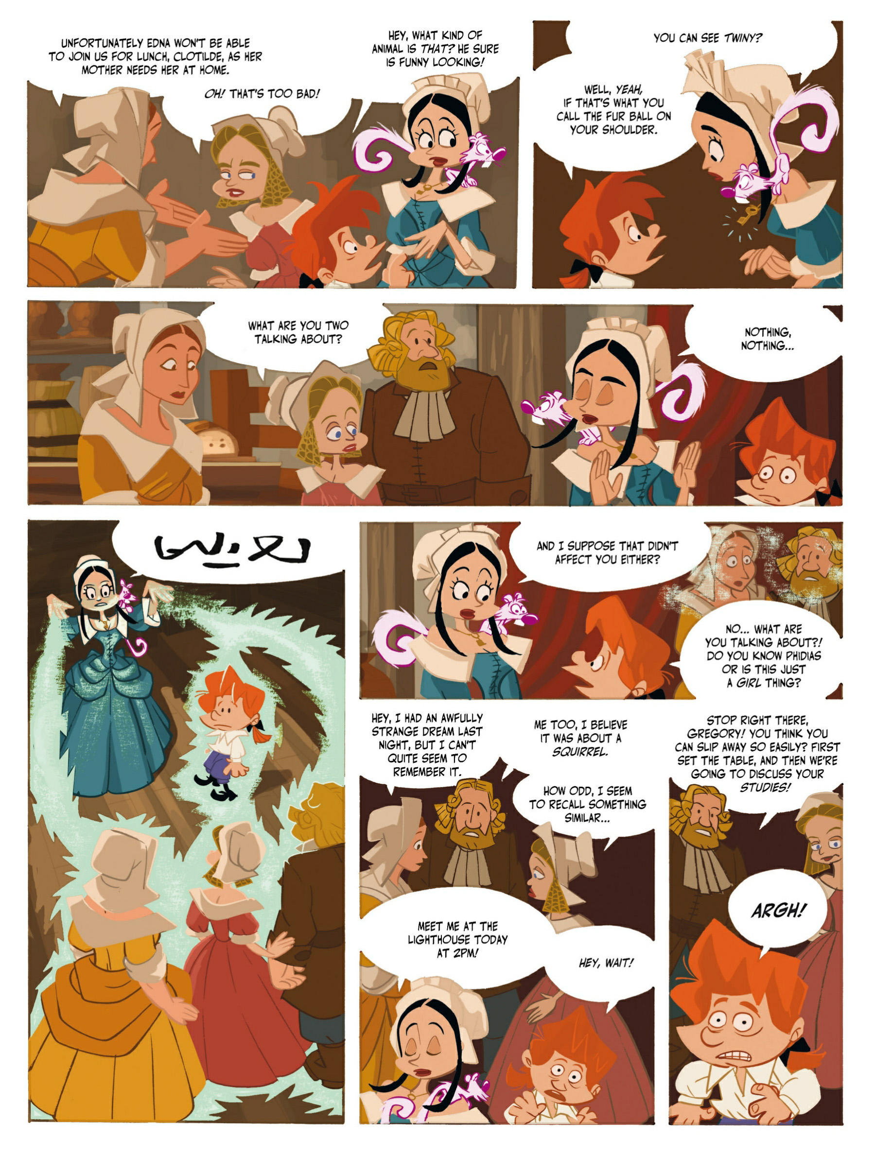 Read online Gregory and the Gargoyles comic -  Issue #2 - 27