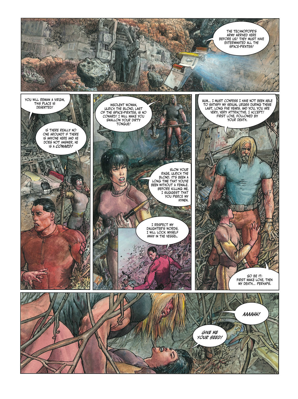 Read online Metabarons Genesis: Castaka comic -  Issue # TPB - 110
