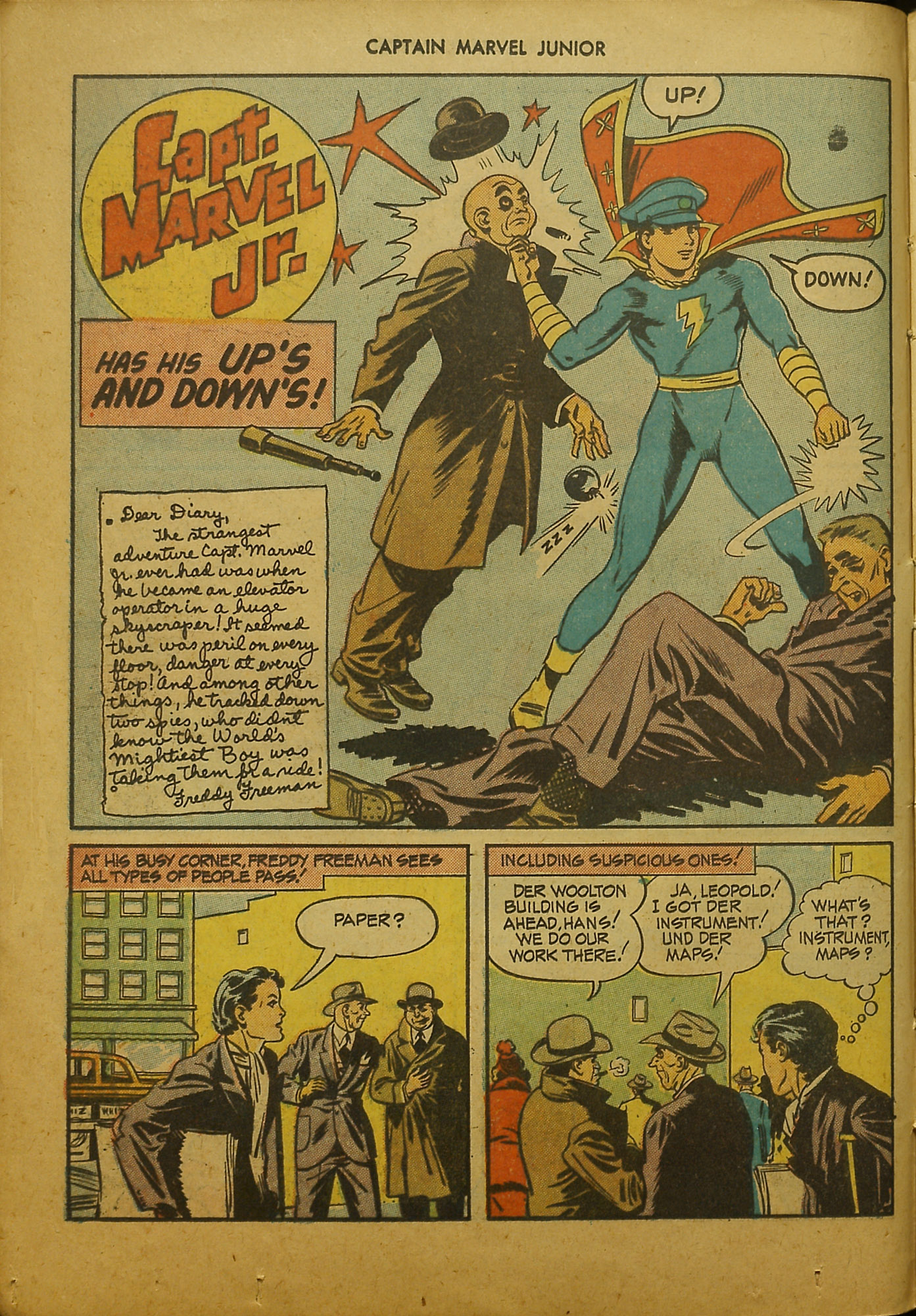 Read online Captain Marvel, Jr. comic -  Issue #19 - 16
