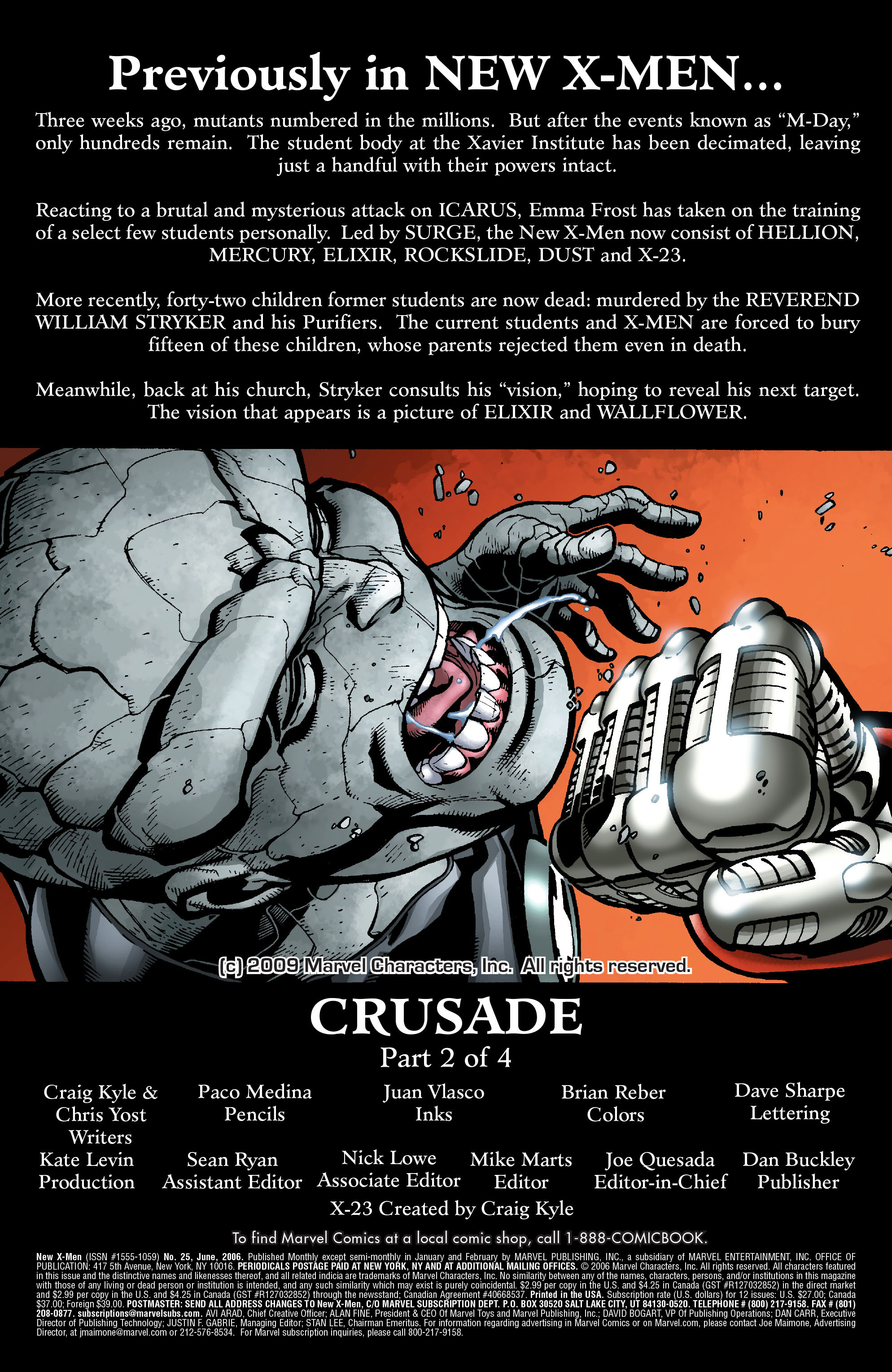 Read online New X-Men (2004) comic -  Issue #25 - 2