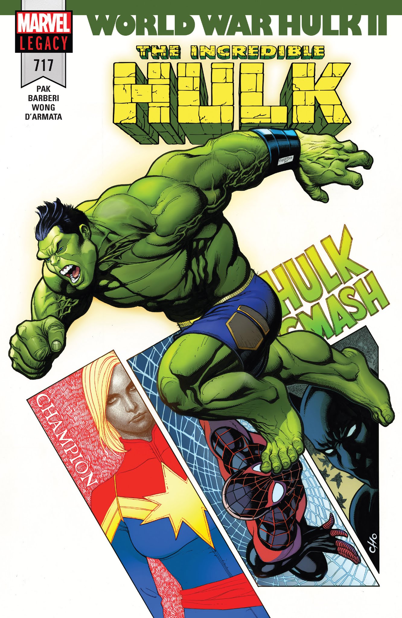 Incredible Hulk (2017) issue 717 - Page 1