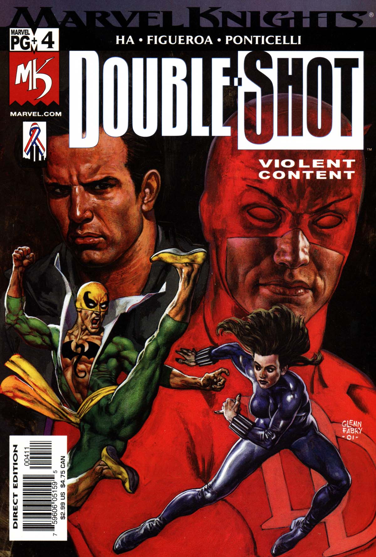 Read online Marvel Knights Double Shot comic -  Issue #4 - 1