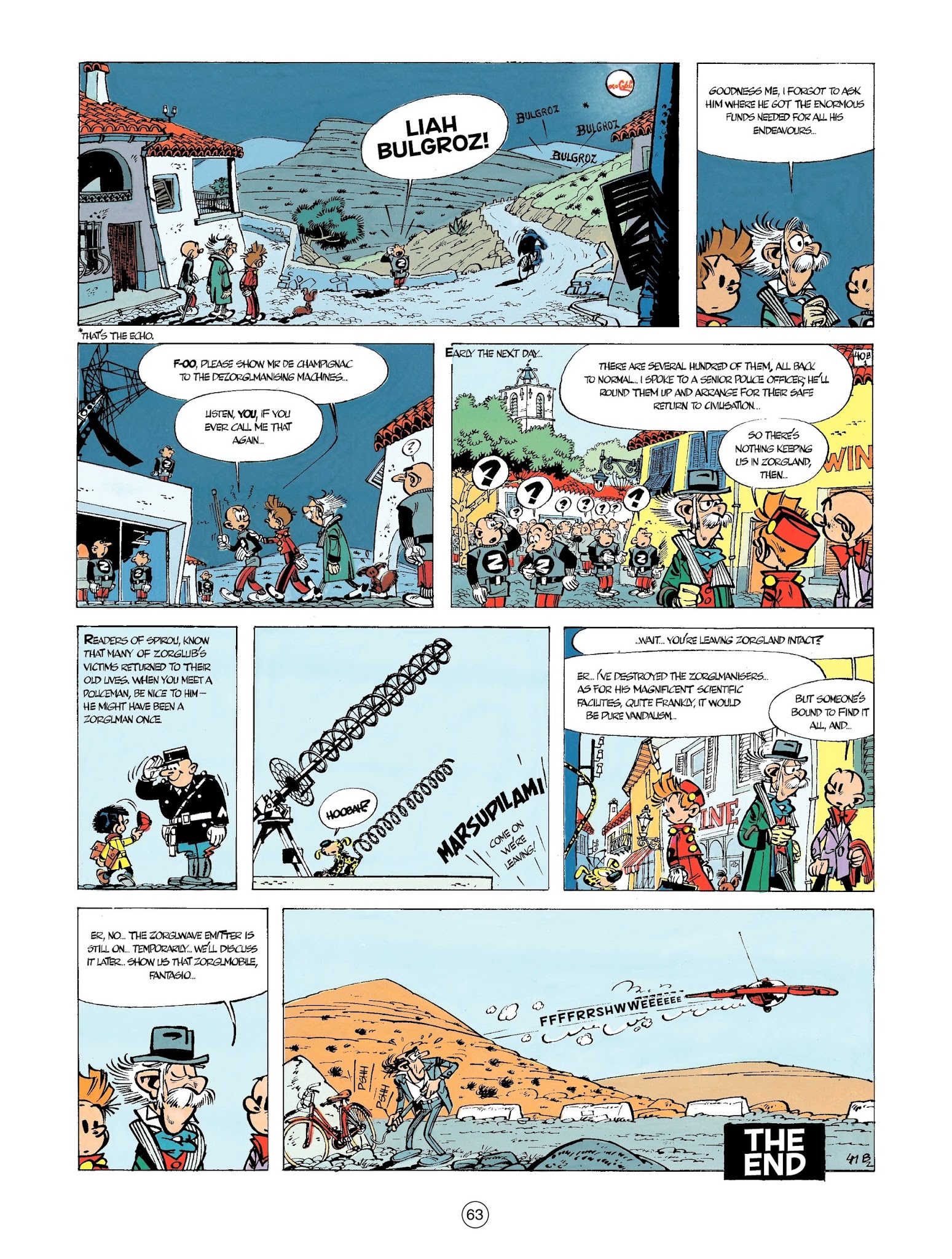 Read online Spirou & Fantasio (2009) comic -  Issue #13 - 64