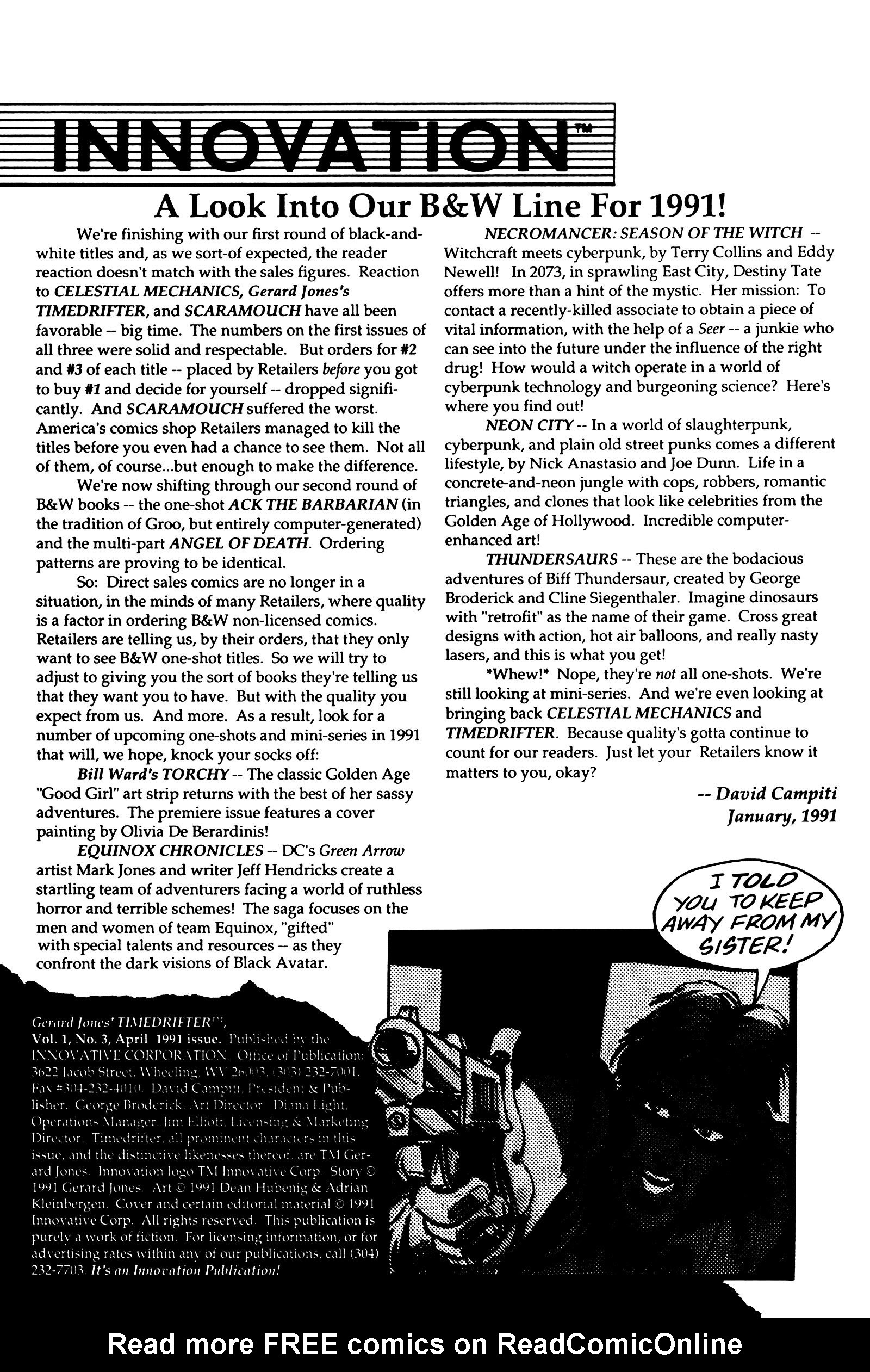 Read online Timedrifter comic -  Issue #3 - 2