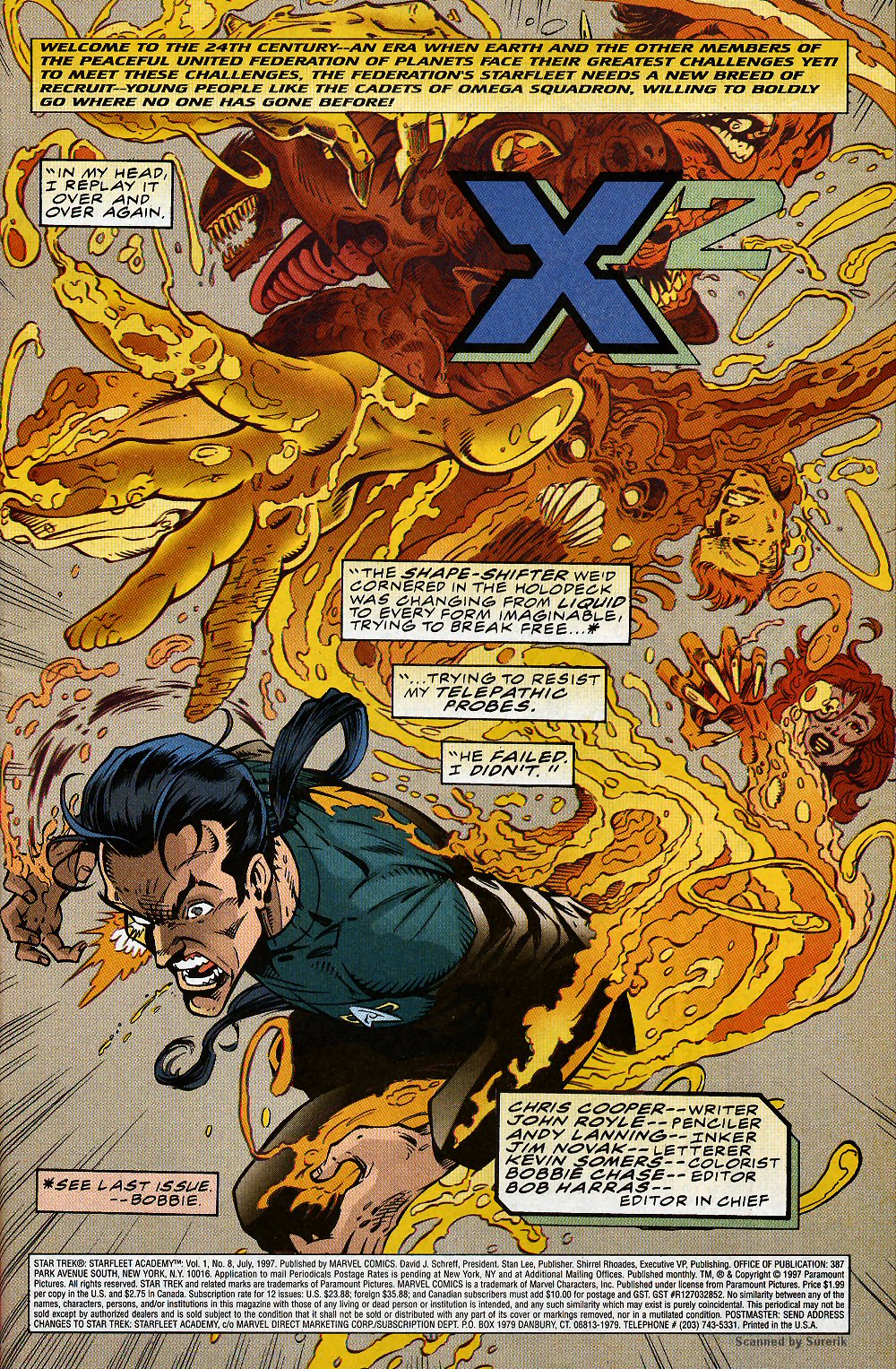 Read online Star Trek: Starfleet Academy (1996) comic -  Issue #8 - 3