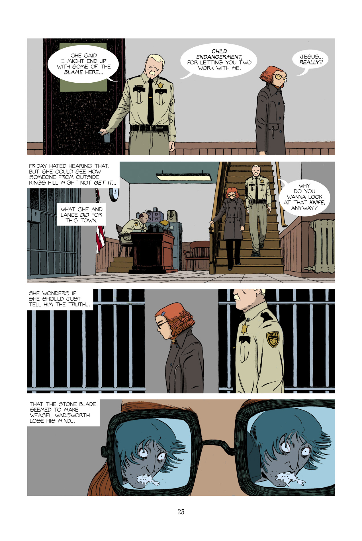 Read online Friday comic -  Issue #4 - 24