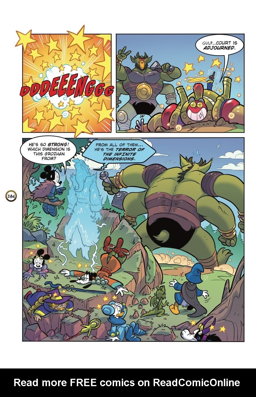 Read online Wizards of Mickey (2020) comic -  Issue # TPB 7 (Part 3) - 96