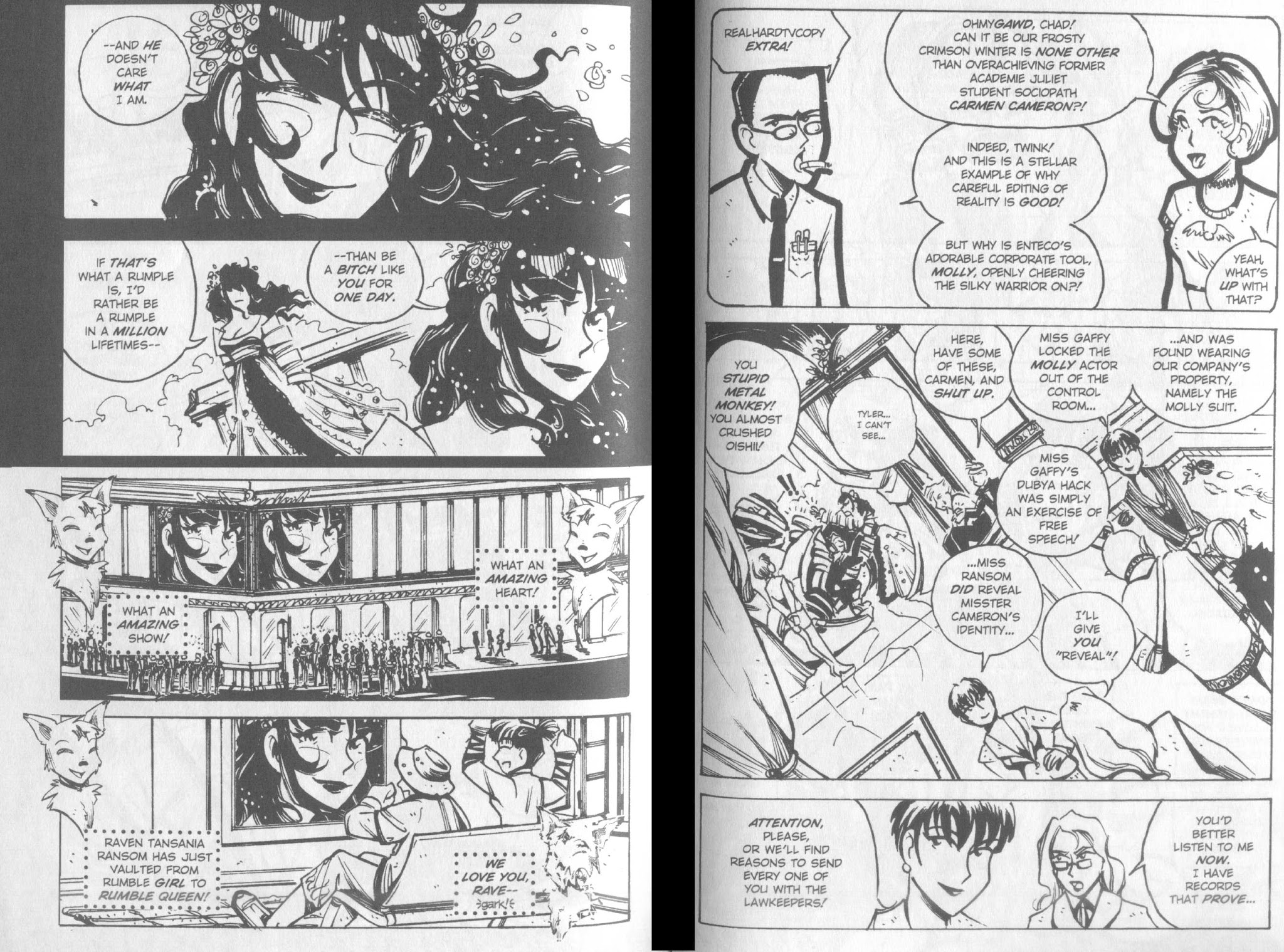 Read online Rumble Girls: Silky Warrior Tansie comic -  Issue #6 - 11