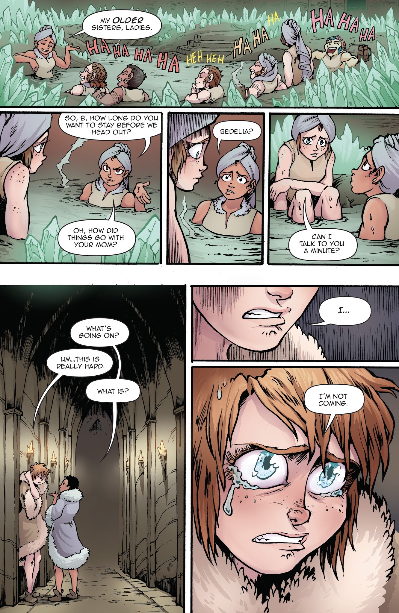 Read online Princeless: Make Yourself (2017) comic -  Issue #3 - 22