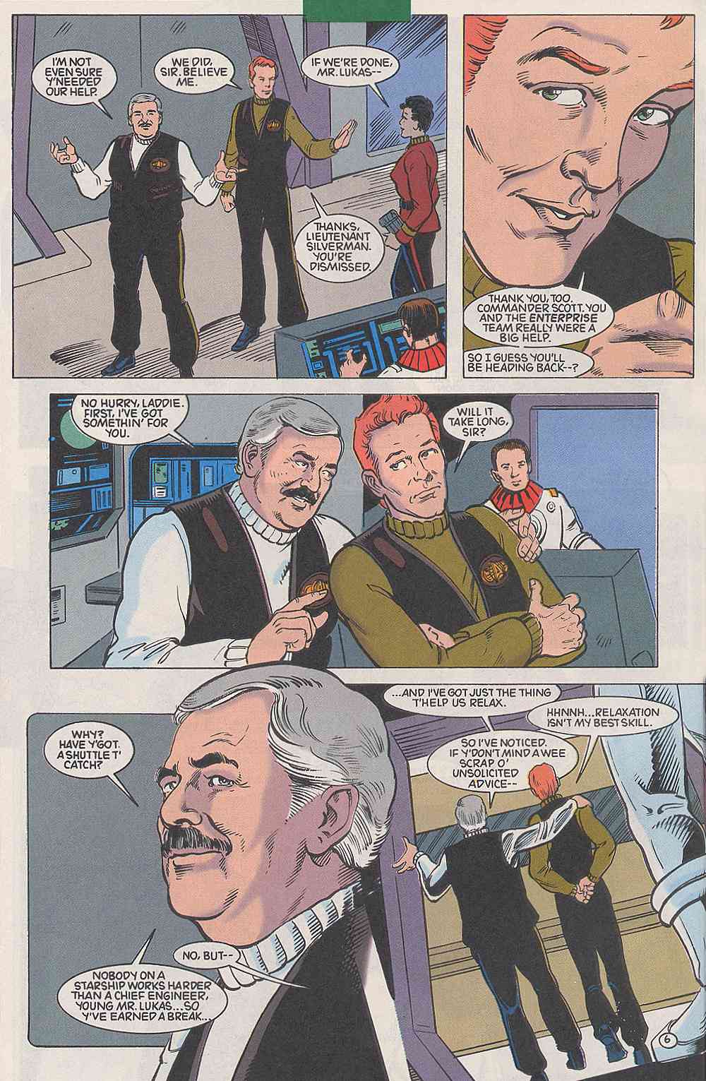 Read online Star Trek (1989) comic -  Issue #38 - 6