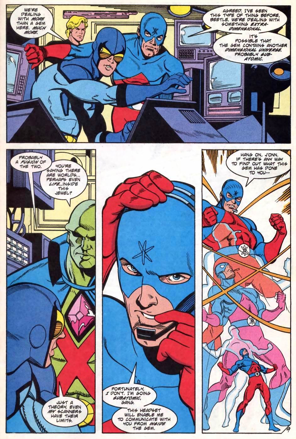 Read online Justice League America comic -  Issue #76 - 10