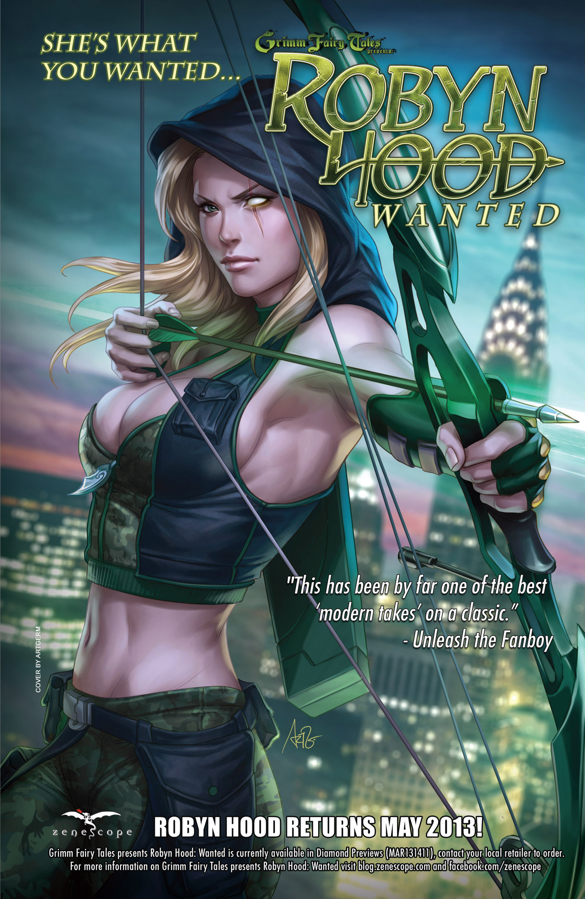 Read online Grimm Fairy Tales presents Robyn Hood vs. Red Riding Hood comic -  Issue # Full - 42
