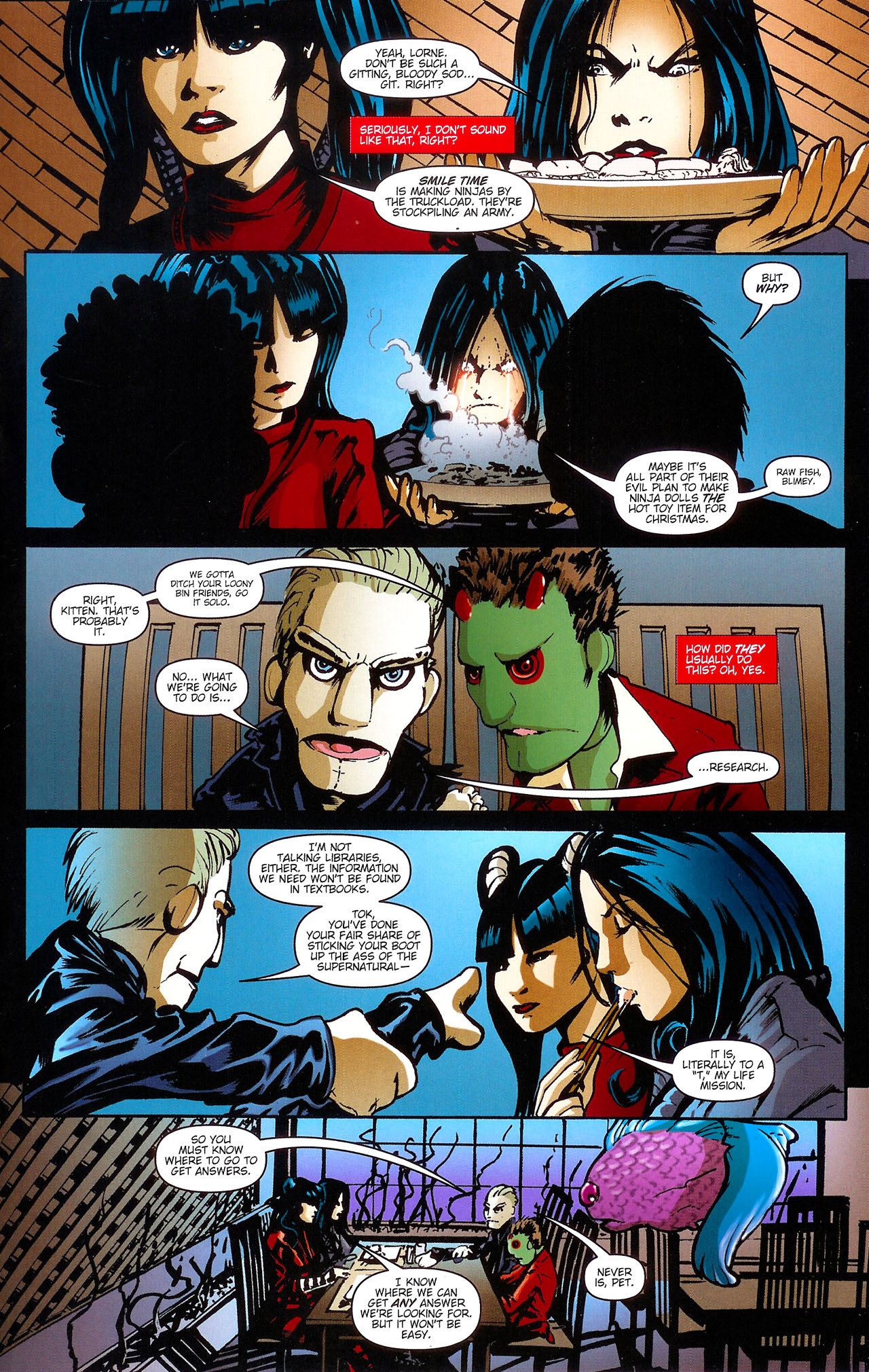 Read online Spike: Shadow Puppets comic -  Issue #3 - 13