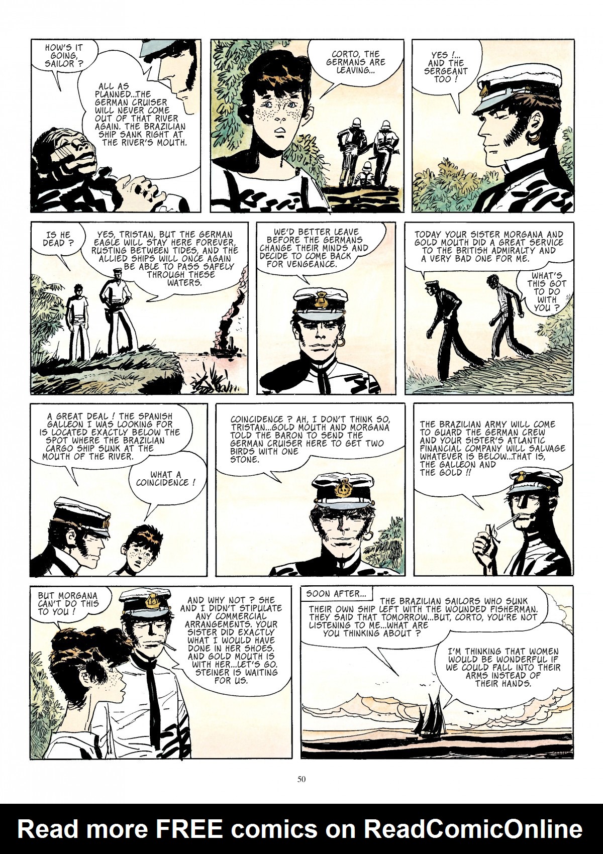 Read online Corto Maltese comic -  Issue # TPB 4 - 41