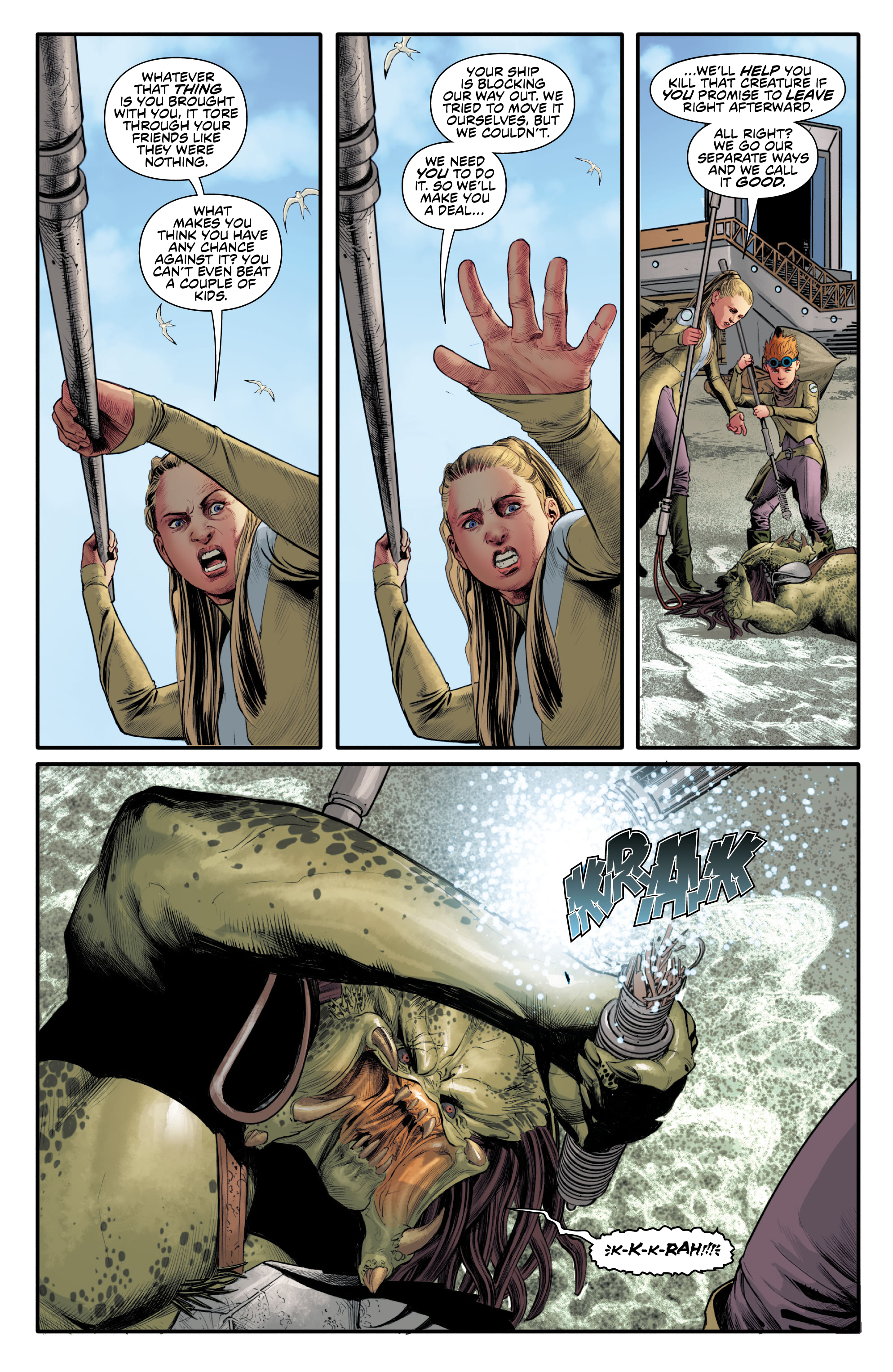 Read online Alien vs. Predator: Thicker Than Blood comic -  Issue # _TPB - 53