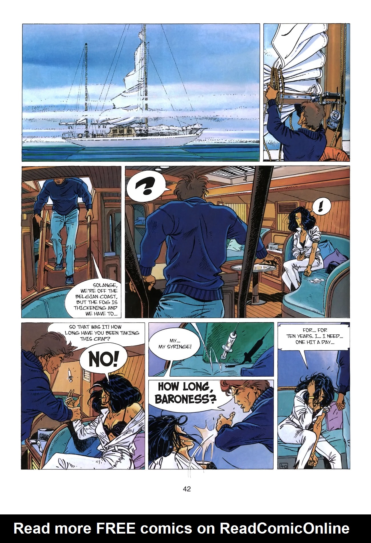 Read online Largo Winch comic -  Issue # TPB 3 - 43