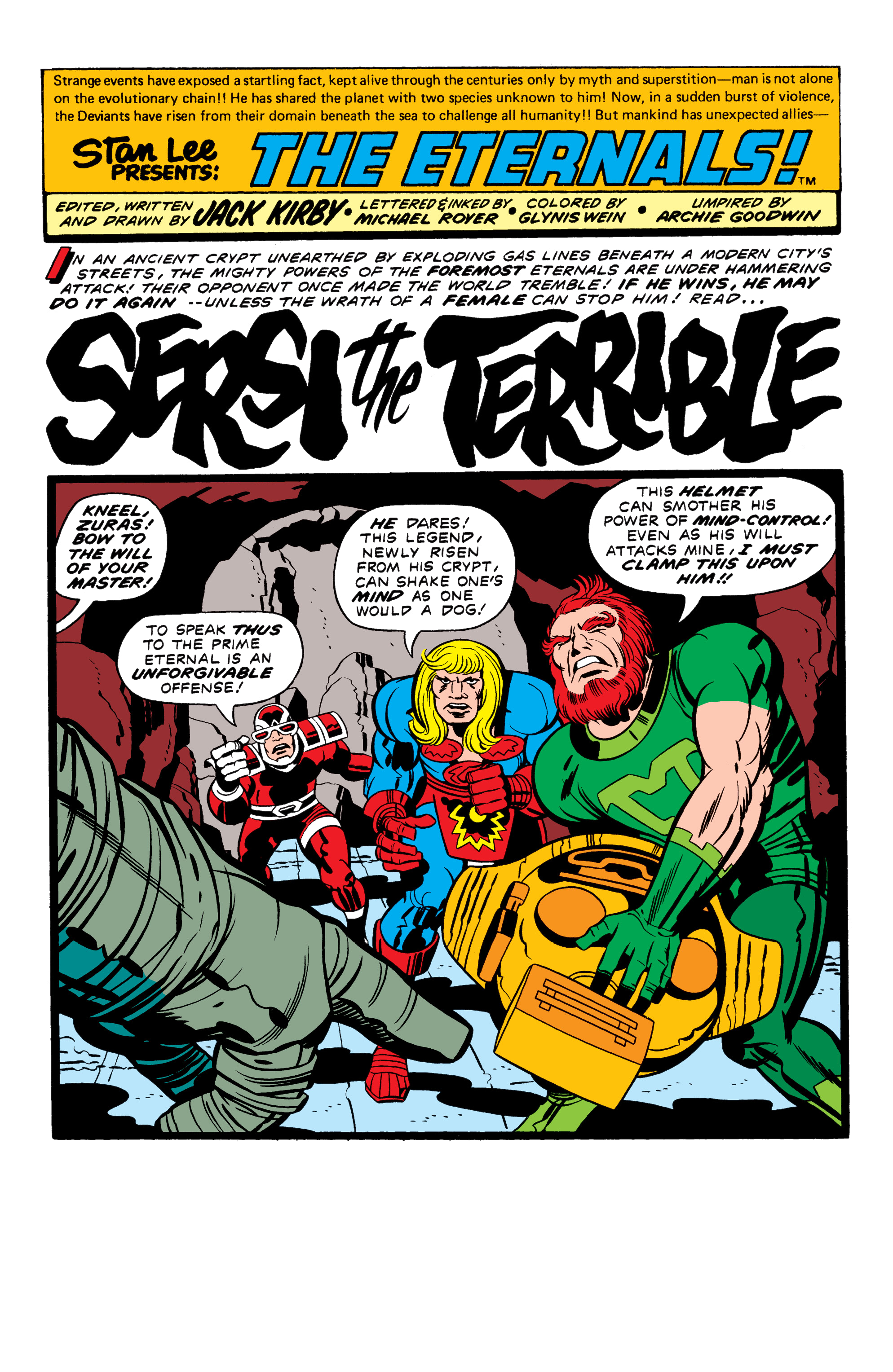 Read online The Eternals by Jack Kirby: The Complete Collection comic -  Issue # TPB (Part 4) - 19