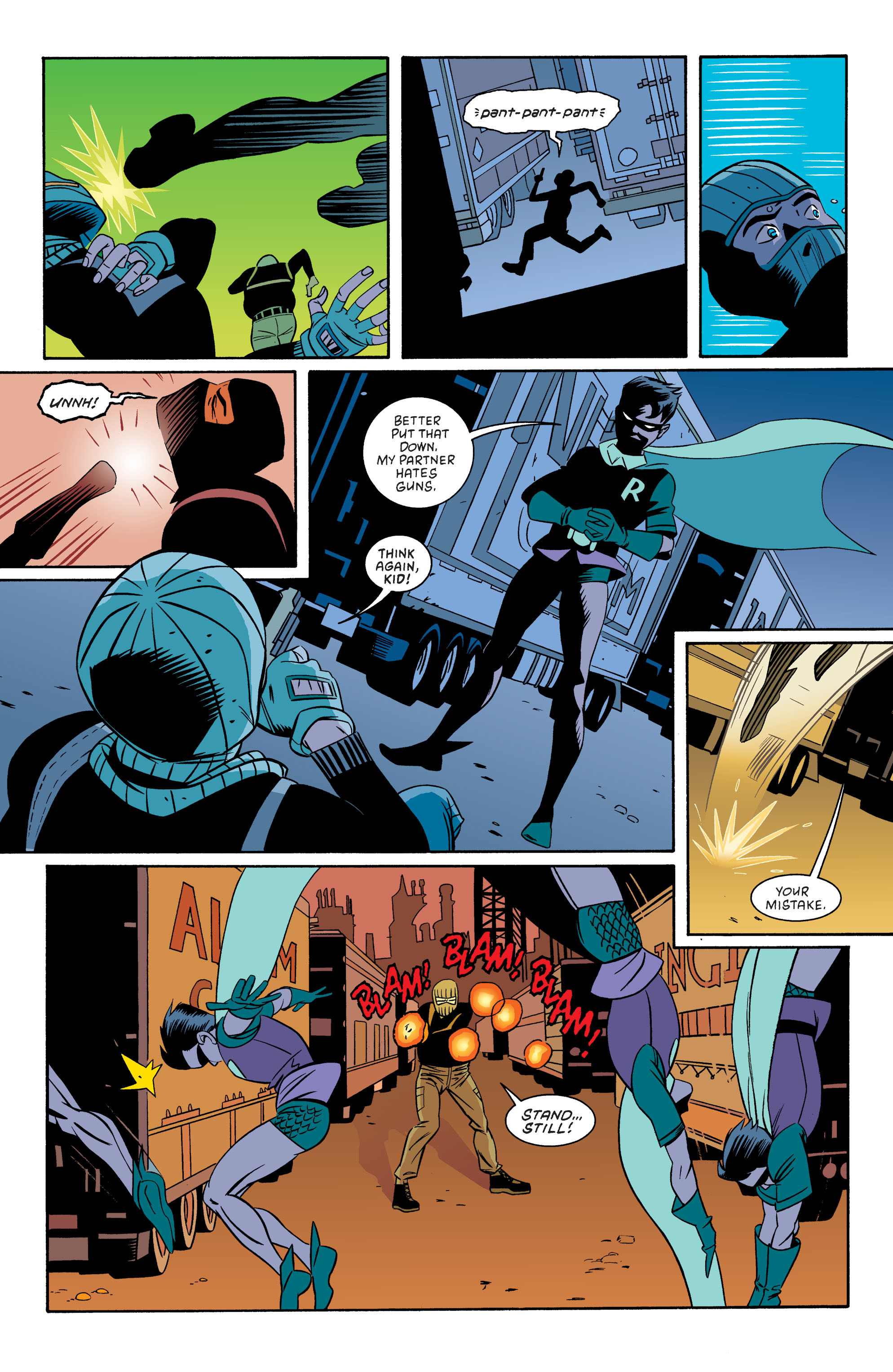 Read online Batgirl/Robin: Year One comic -  Issue # TPB 1 - 12