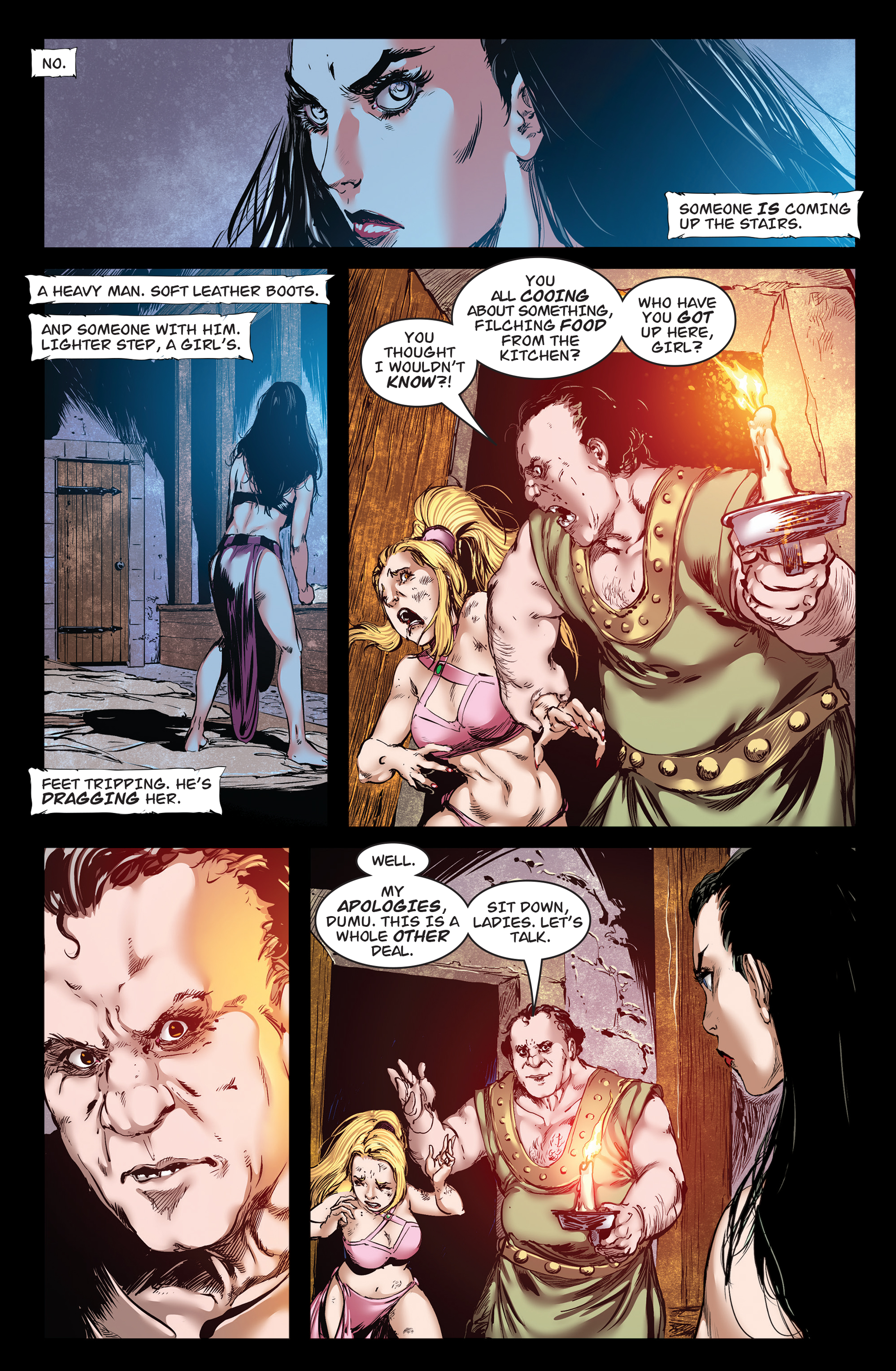 Read online Queen of Vampires comic -  Issue #6 - 21