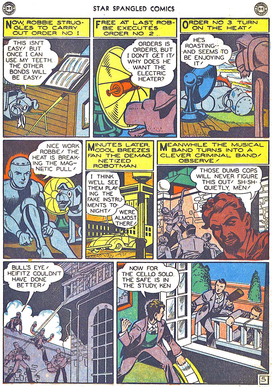 Read online Star Spangled Comics comic -  Issue #58 - 34