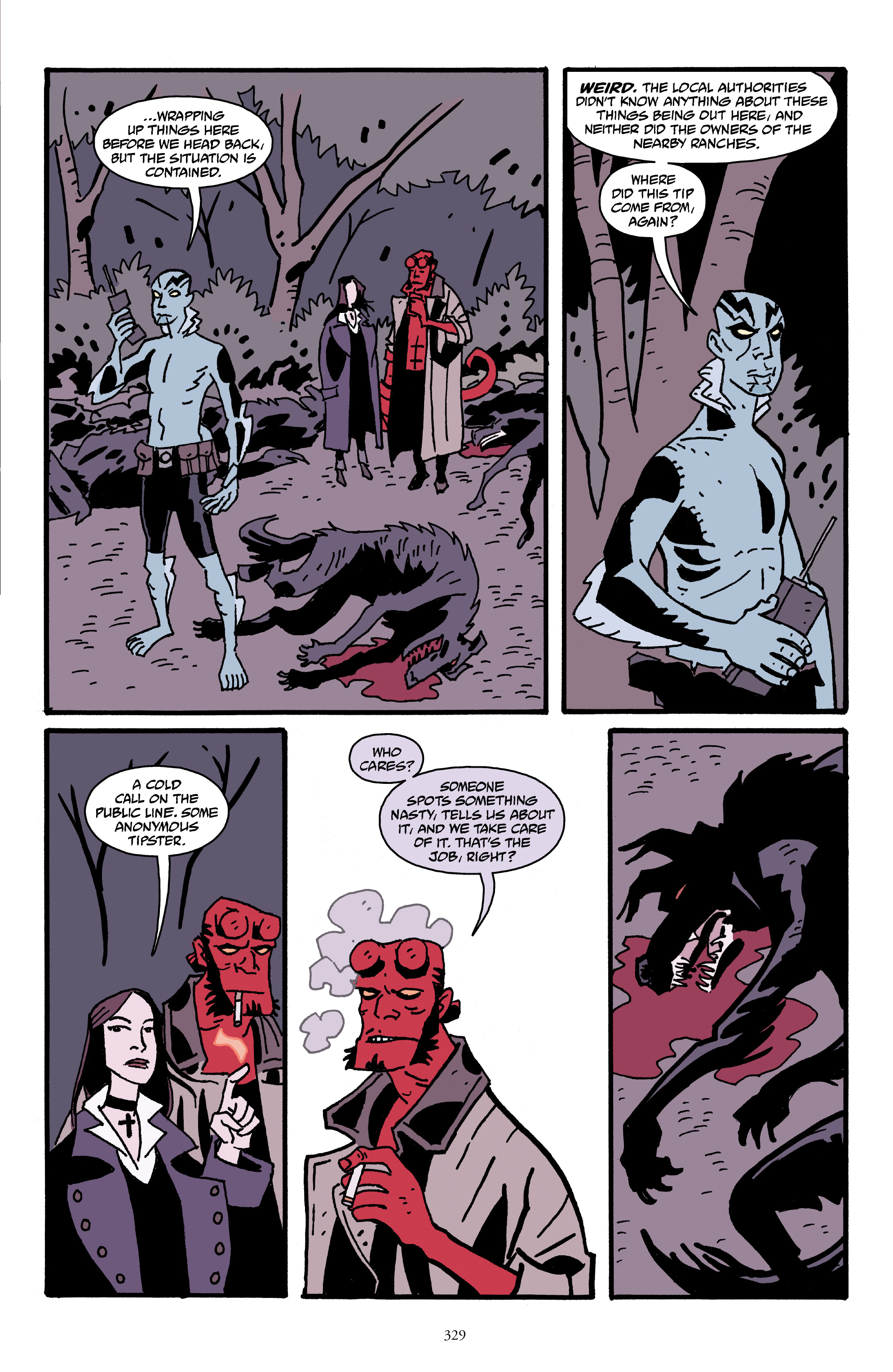Read online Hellboy Universe: The Secret Histories comic -  Issue # TPB (Part 4) - 25