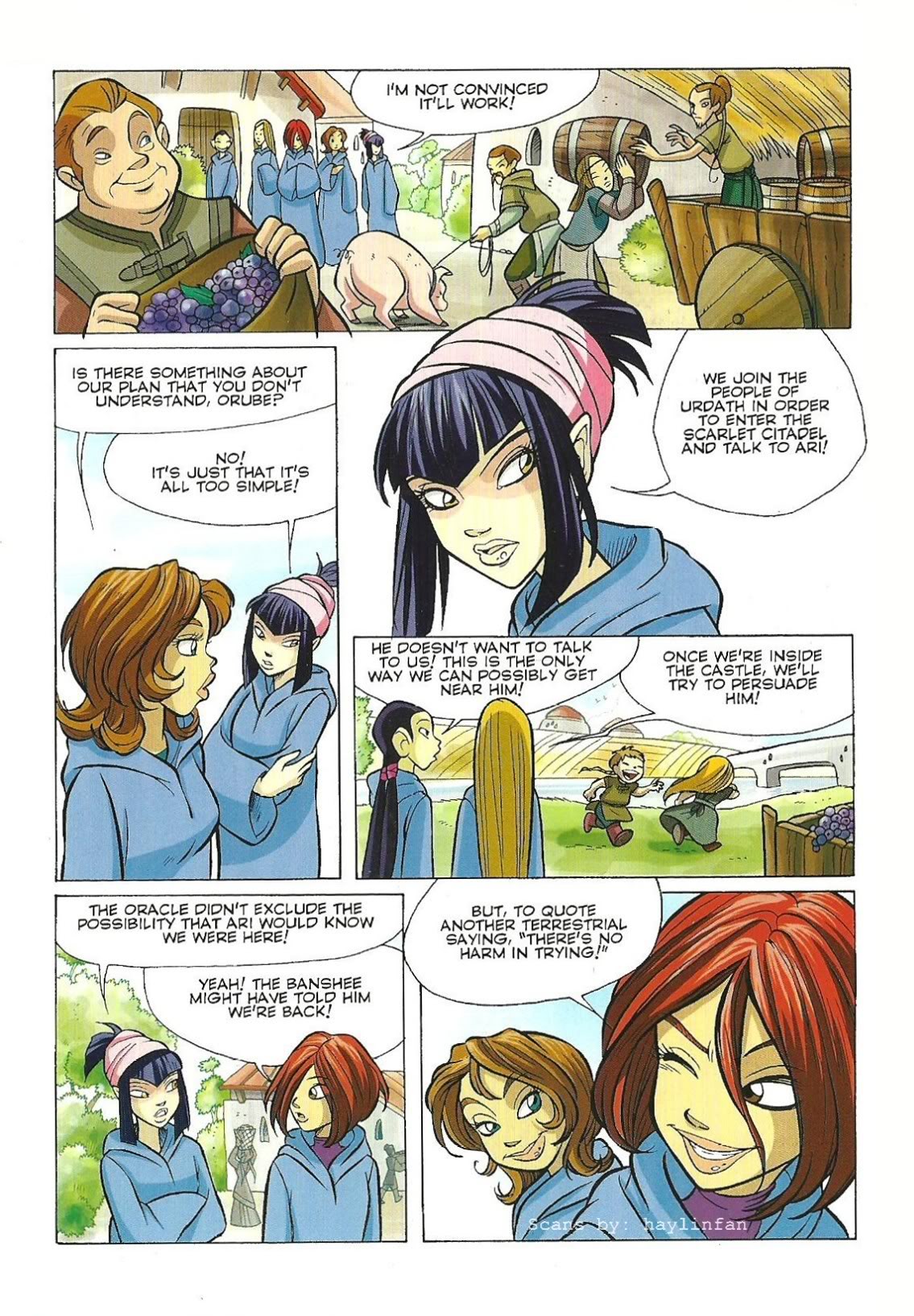 Read online W.i.t.c.h. comic -  Issue #29 - 38