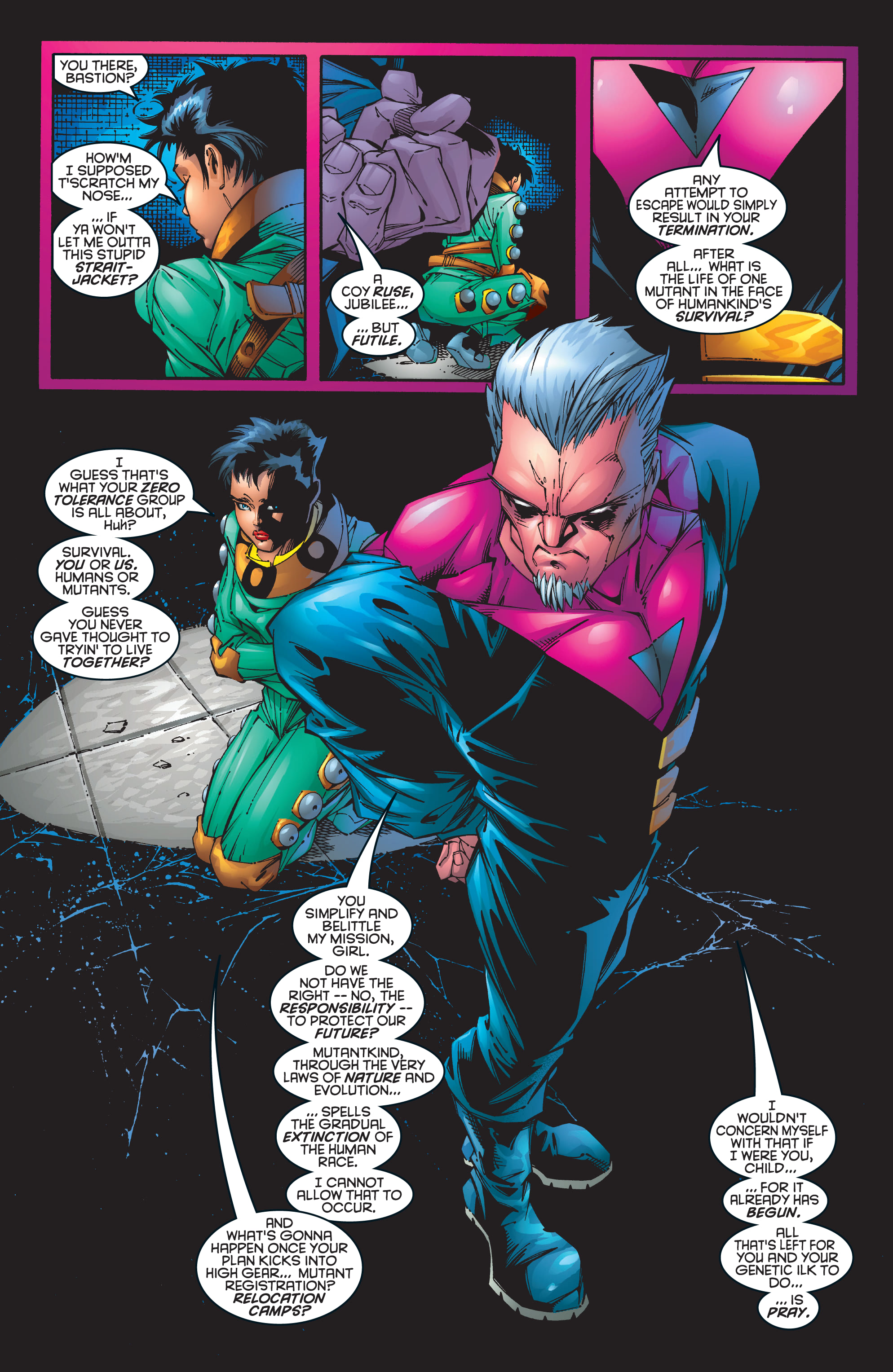 Read online X-Men Milestones: Operation Zero Tolerance comic -  Issue # TPB (Part 1) - 50