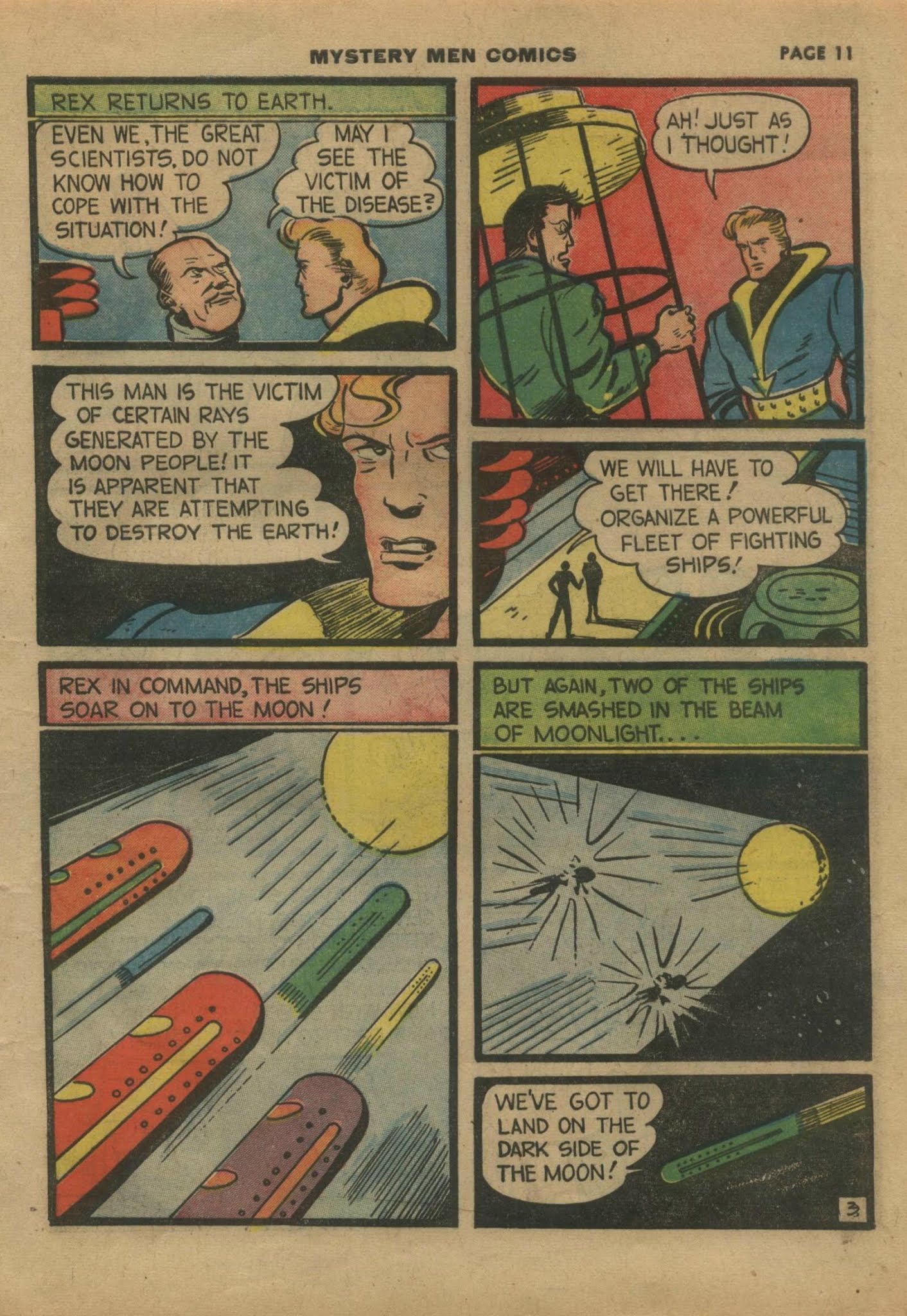 Read online Mystery Men Comics comic -  Issue #14 - 13