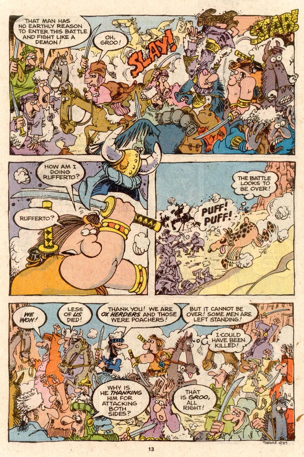 Read online Sergio Aragonés Groo the Wanderer comic -  Issue #62 - 14