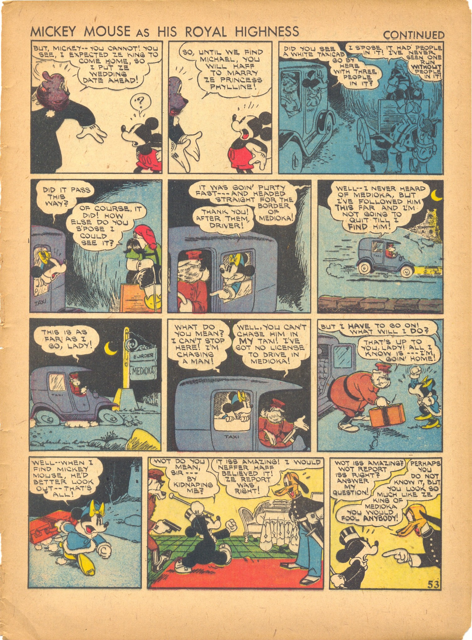 Read online Walt Disney's Comics and Stories comic -  Issue #7 - 55