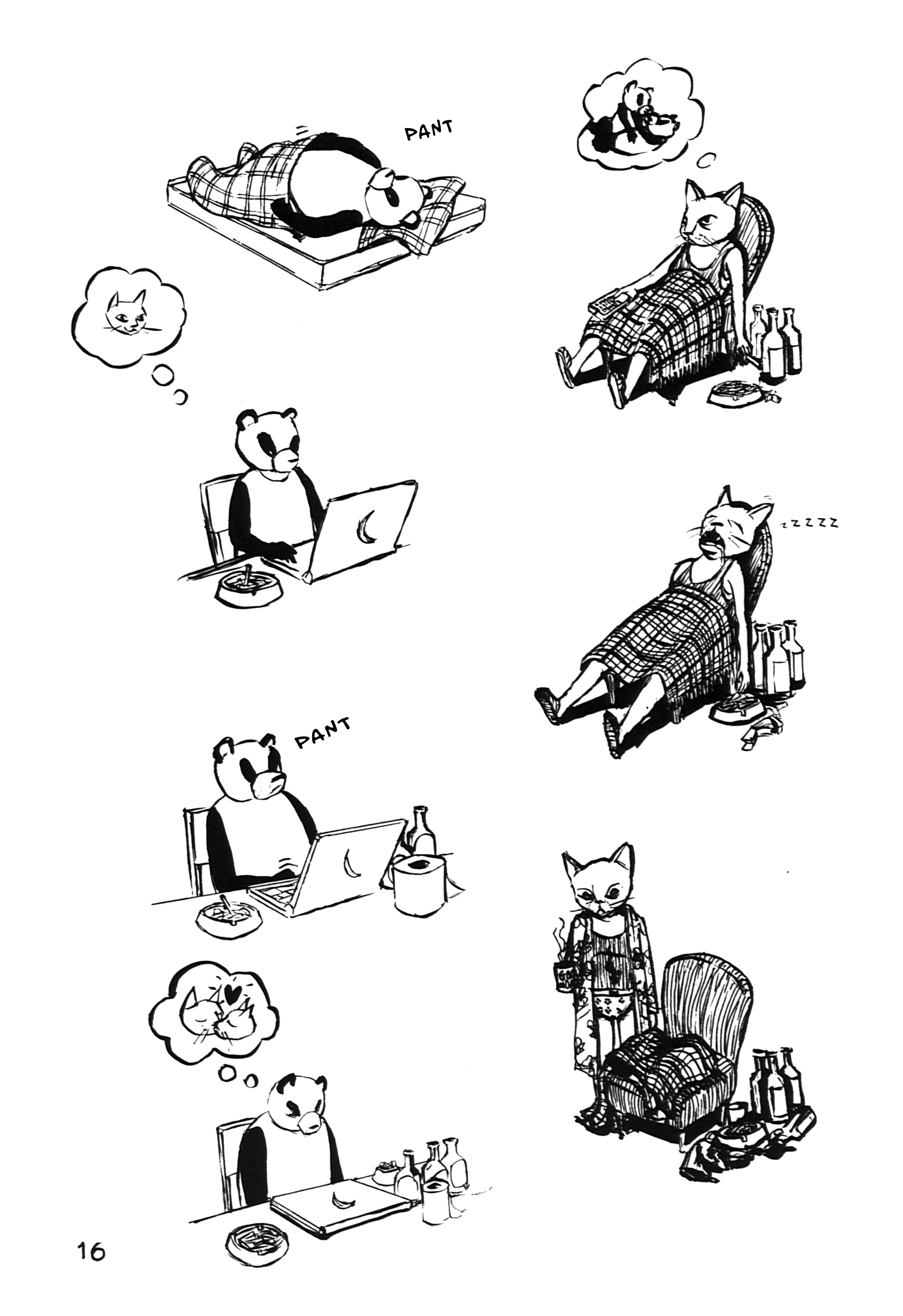 Read online Cat Hates World comic -  Issue # TPB - 18