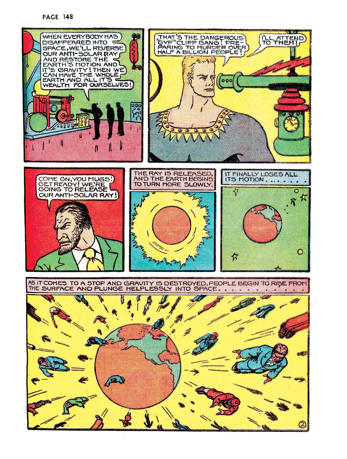 Turn Loose Our Death Rays and Kill Them All!: The Complete Works of Fletcher Hanks issue TPB (Part 2) - Page 79