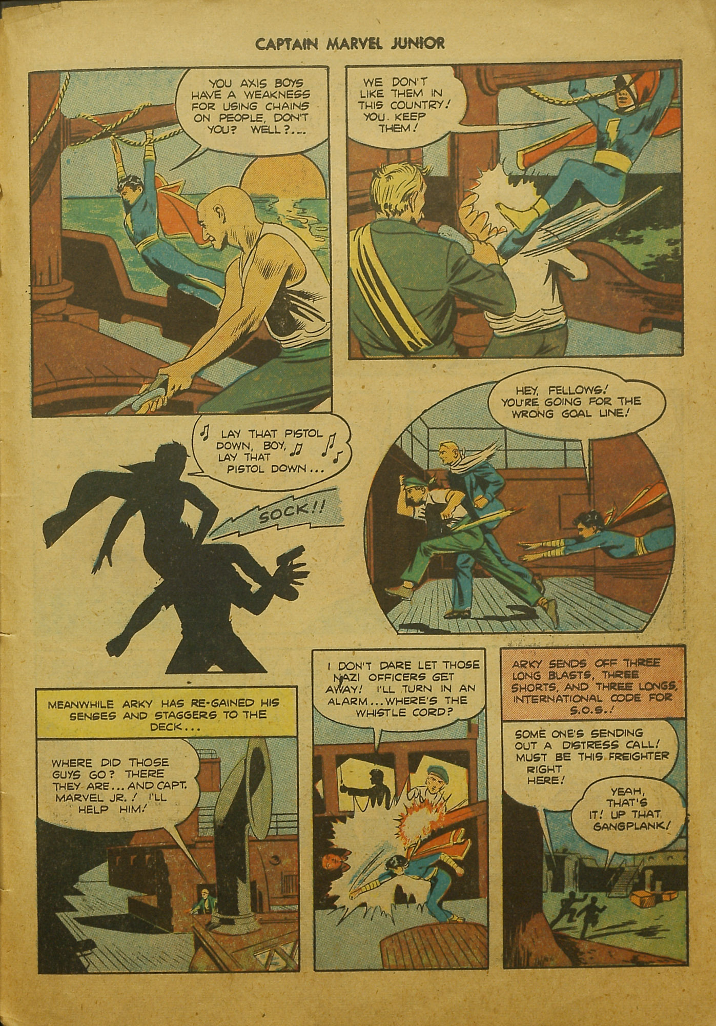 Read online Captain Marvel, Jr. comic -  Issue #19 - 45