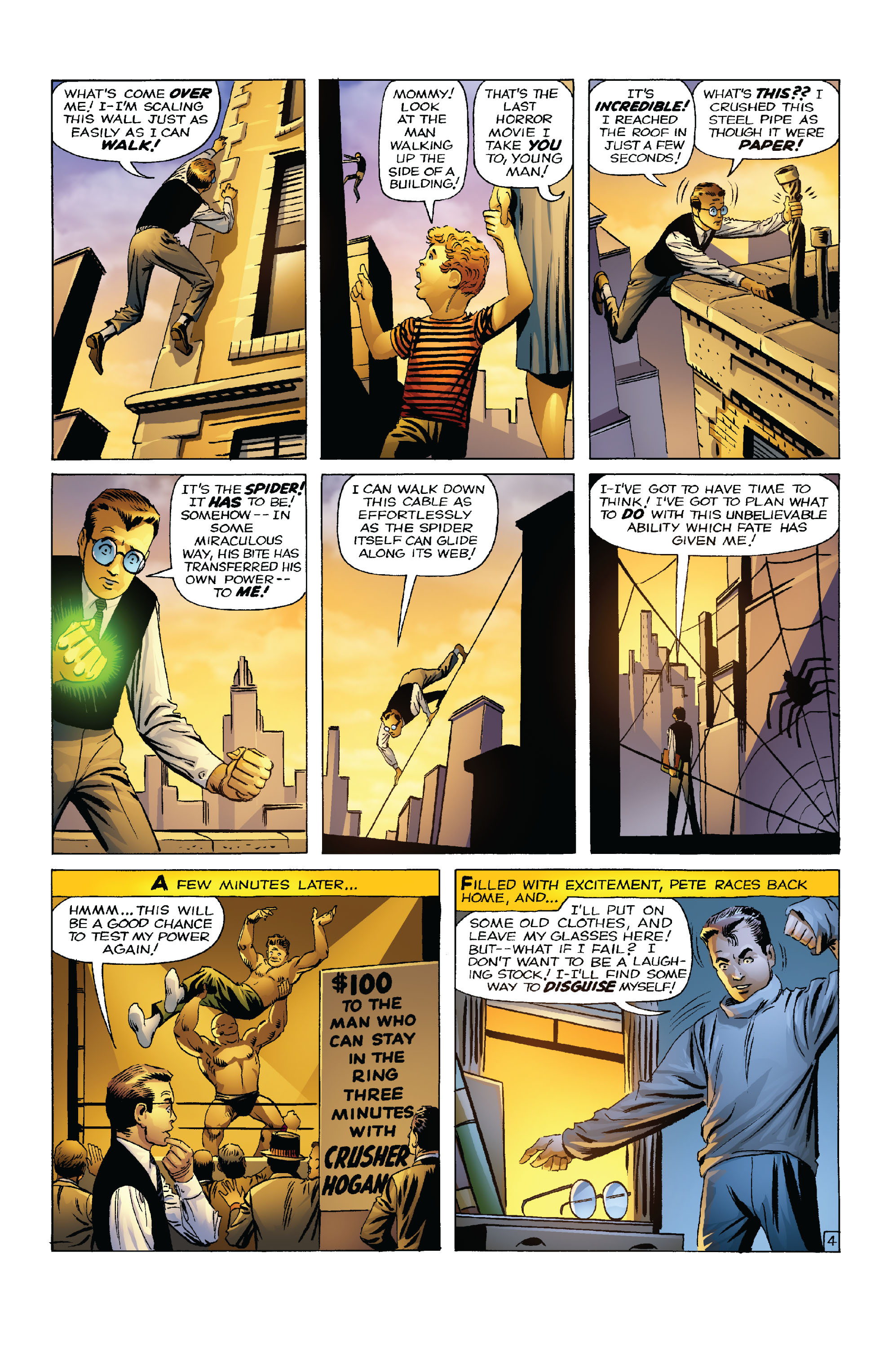Read online Amazing Fantasy #15: Spider-Man! comic -  Issue #15: Spider-Man! Full - 6