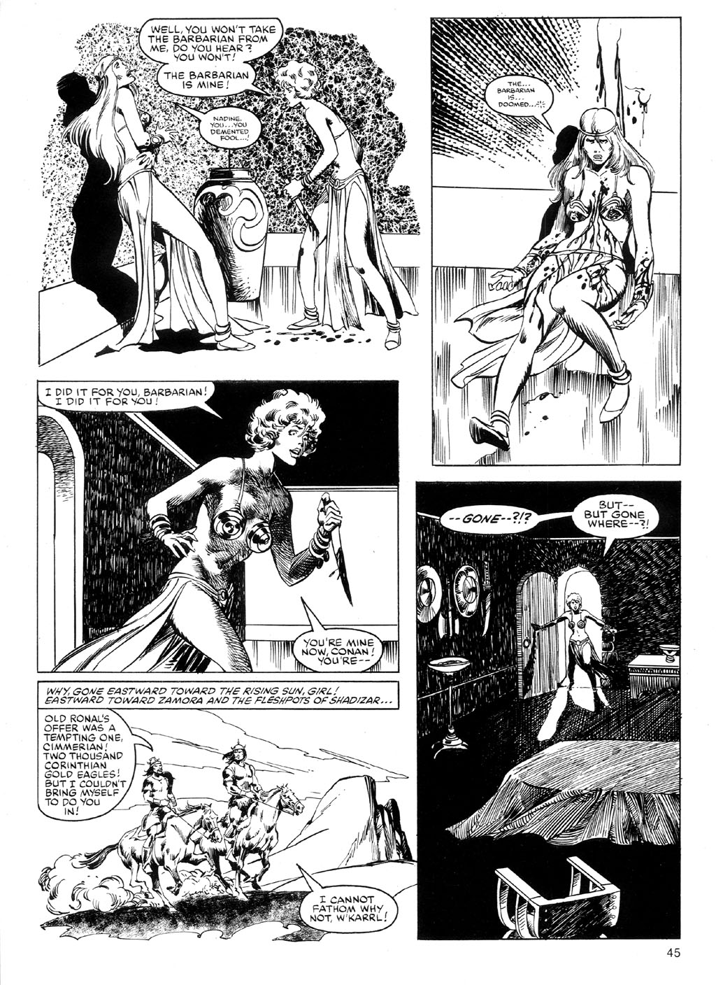 The Savage Sword Of Conan issue 91 - Page 44