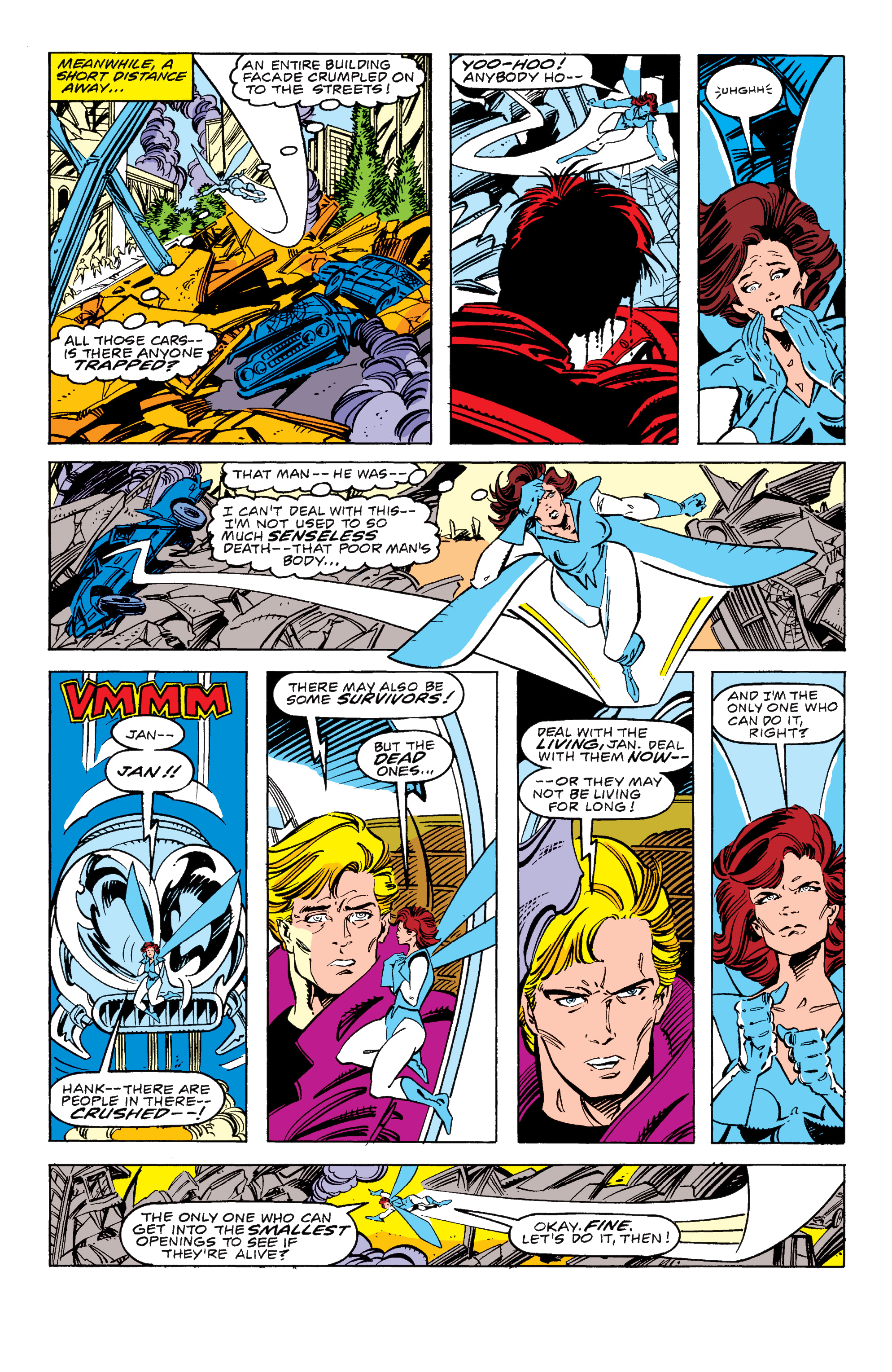 Read online Avengers West Coast Epic Collection: How The West Was Won comic -  Issue #Avengers West Coast Epic Collection Darker Than Scarlet (Part 2) - 98