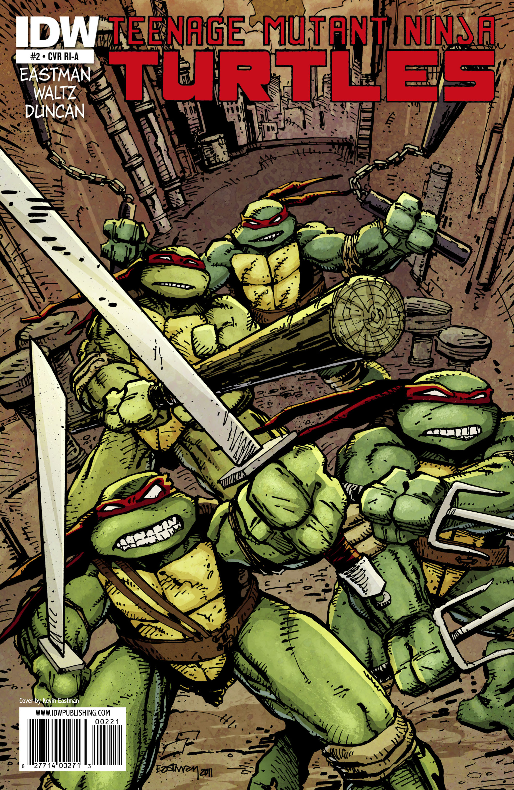 Read online Teenage Mutant Ninja Turtles (2011) comic -  Issue #2 - 3