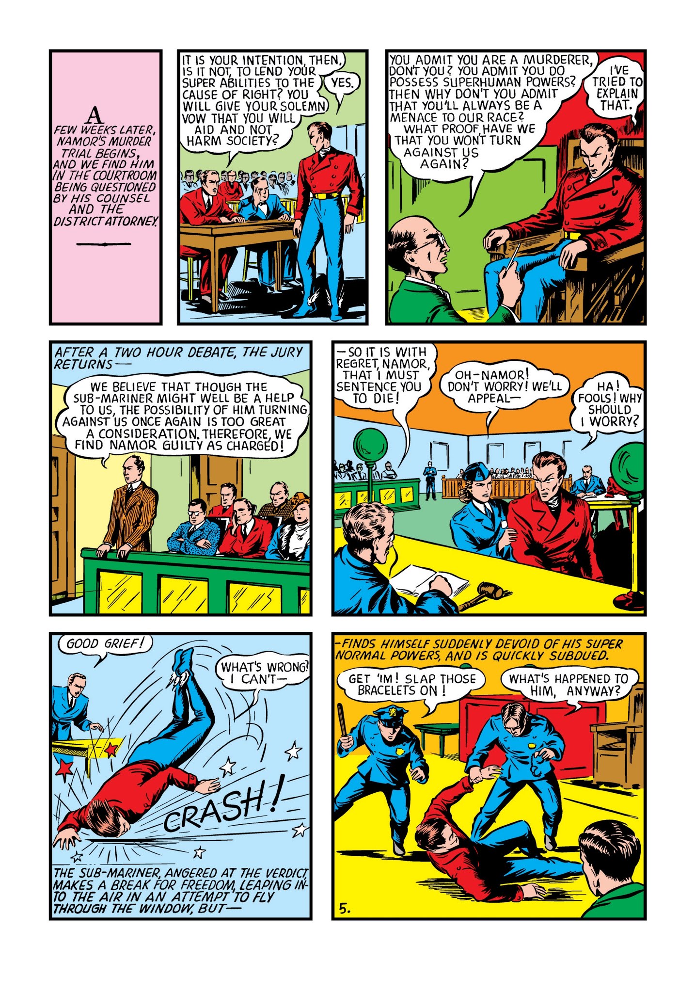 Read online Marvel Masterworks: Golden Age Marvel Comics comic -  Issue # TPB 2 (Part 1) - 99