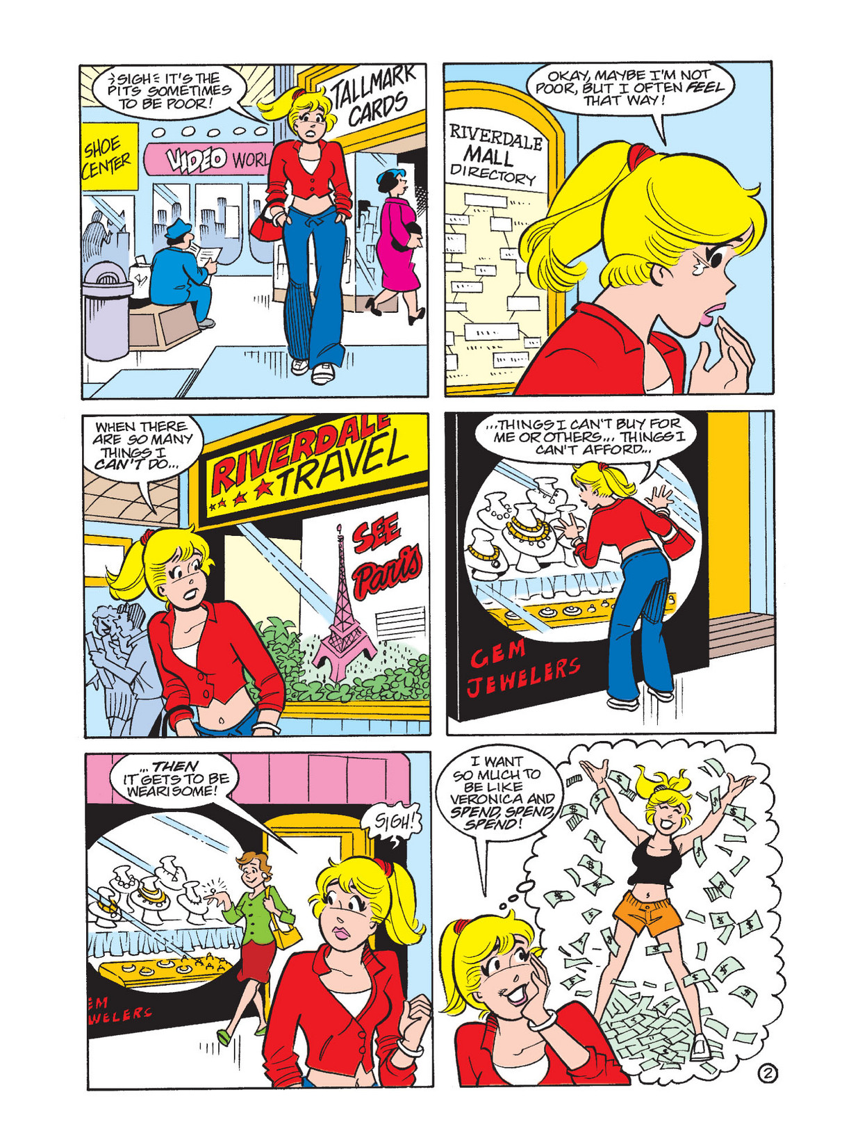 Read online Betty and Veronica Double Digest comic -  Issue #202 - 25