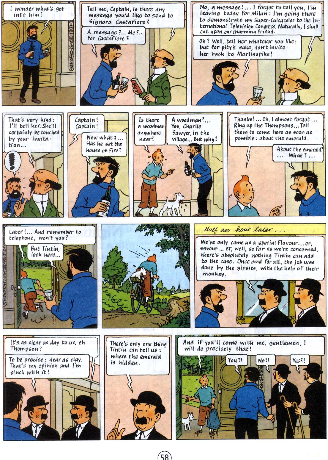 Read online The Adventures of Tintin comic -  Issue #21 - 60