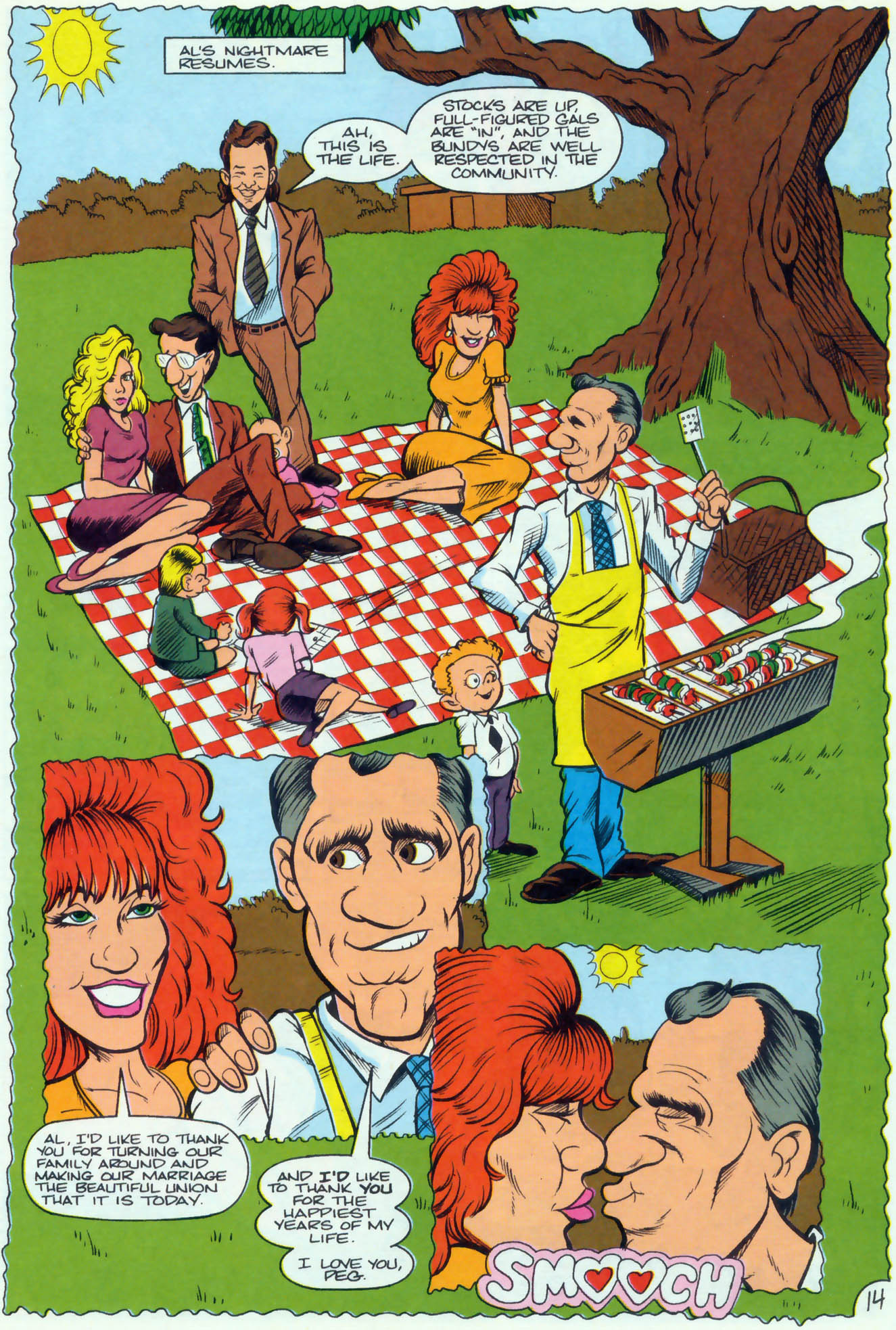 Read online Married... with Children (1990) comic -  Issue #6 - 15