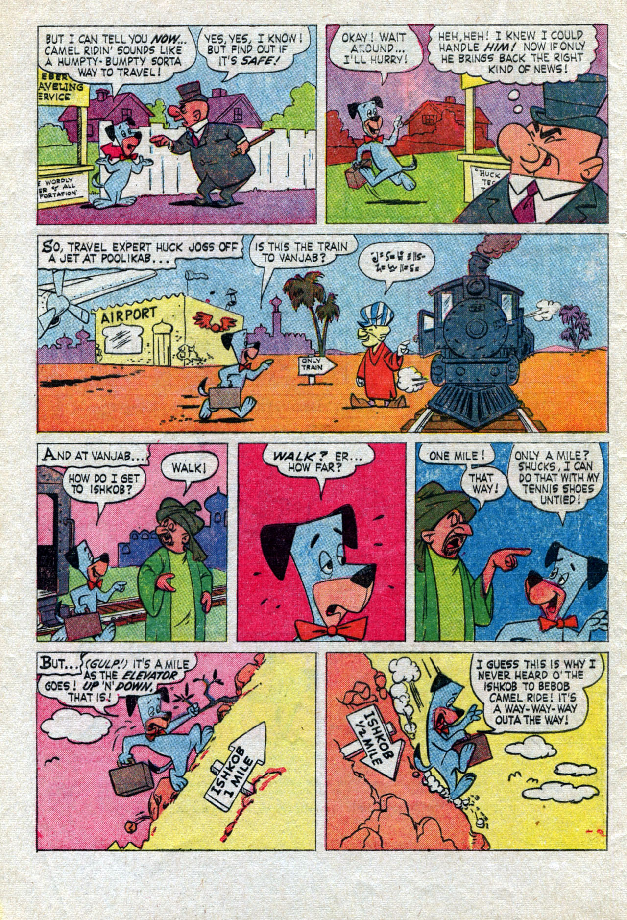 Read online Huckleberry Hound (1960) comic -  Issue #40 - 4