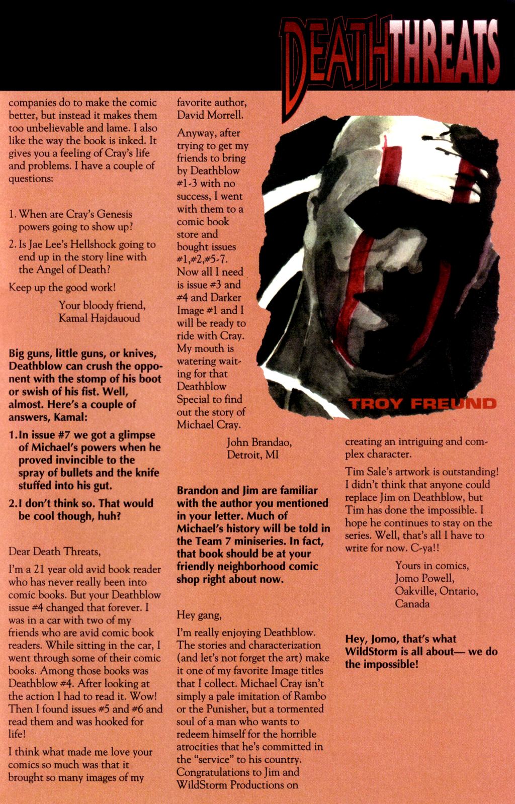 Read online Deathblow comic -  Issue #9 - 28