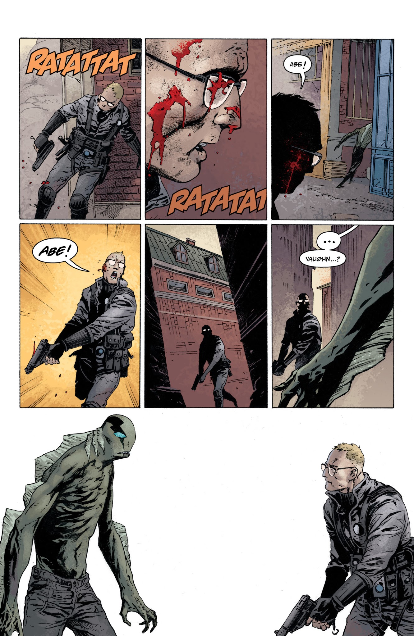 Read online Abe Sapien: Dark and Terrible and The New Race of Man comic -  Issue # TPB - 71