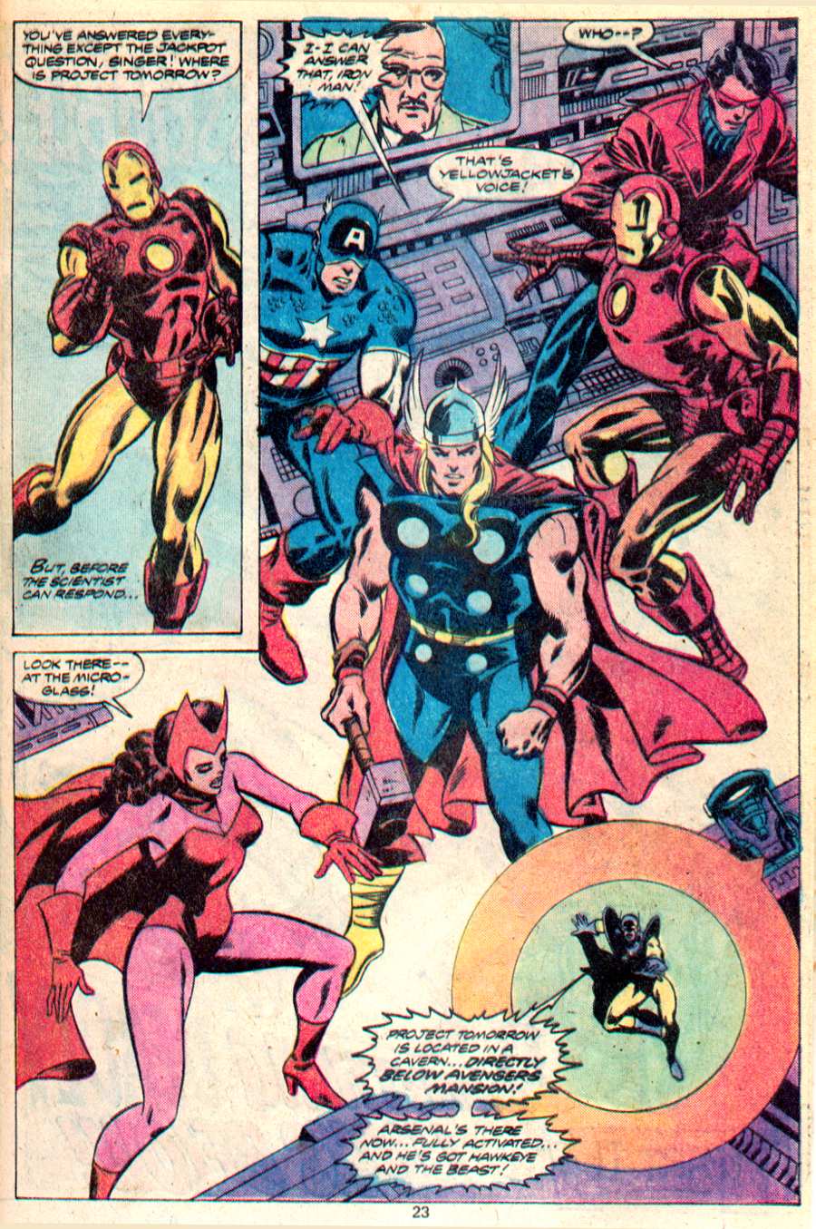 Read online The Avengers (1963) comic -  Issue #188b - 18