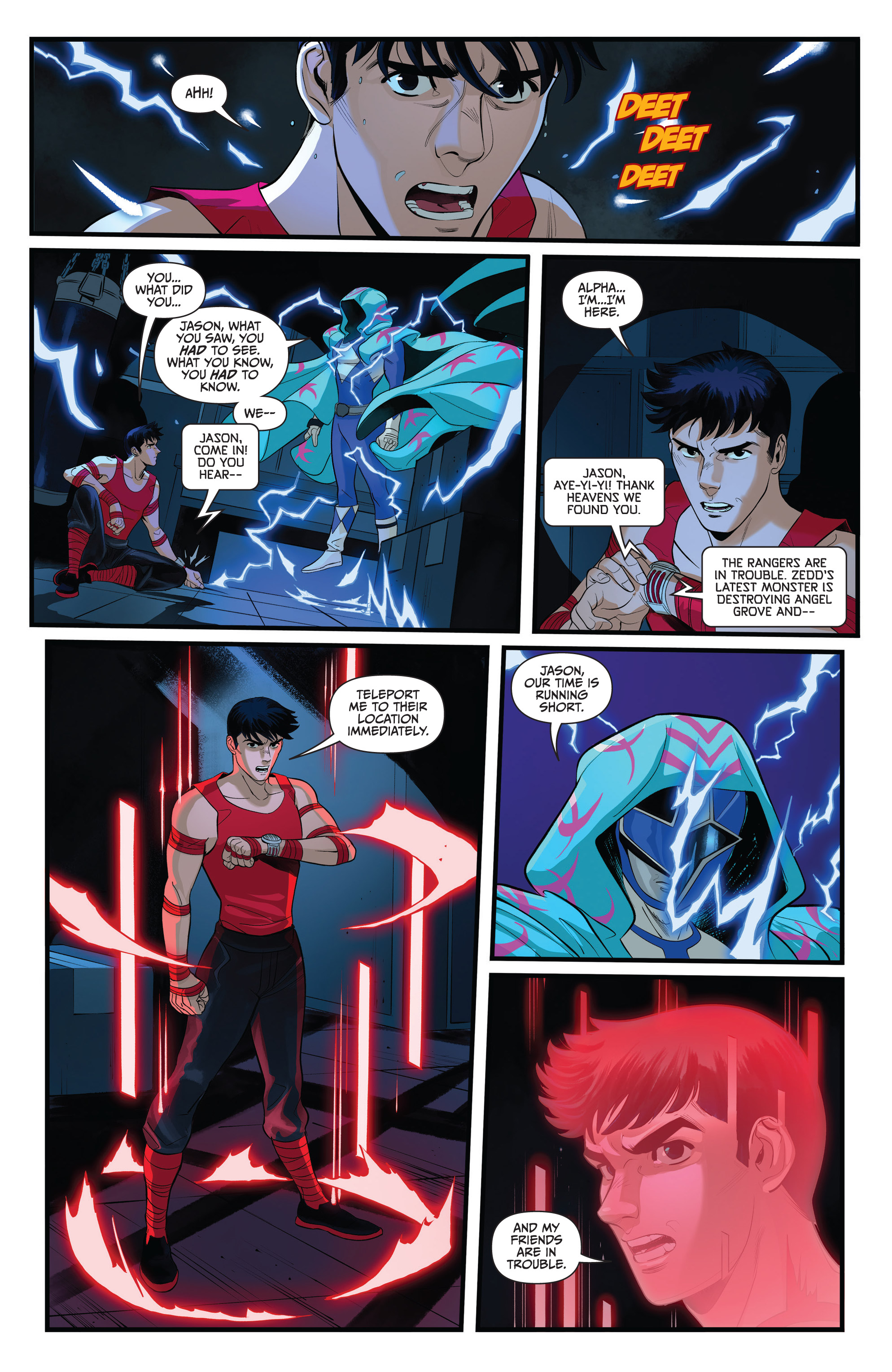 Read online Saban's Go Go Power Rangers comic -  Issue #23 - 12