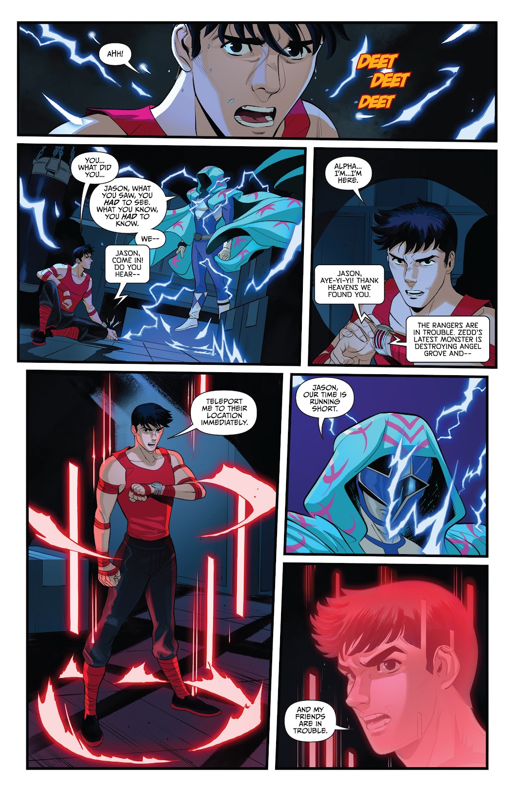Saban's Go Go Power Rangers issue 23 - Page 12