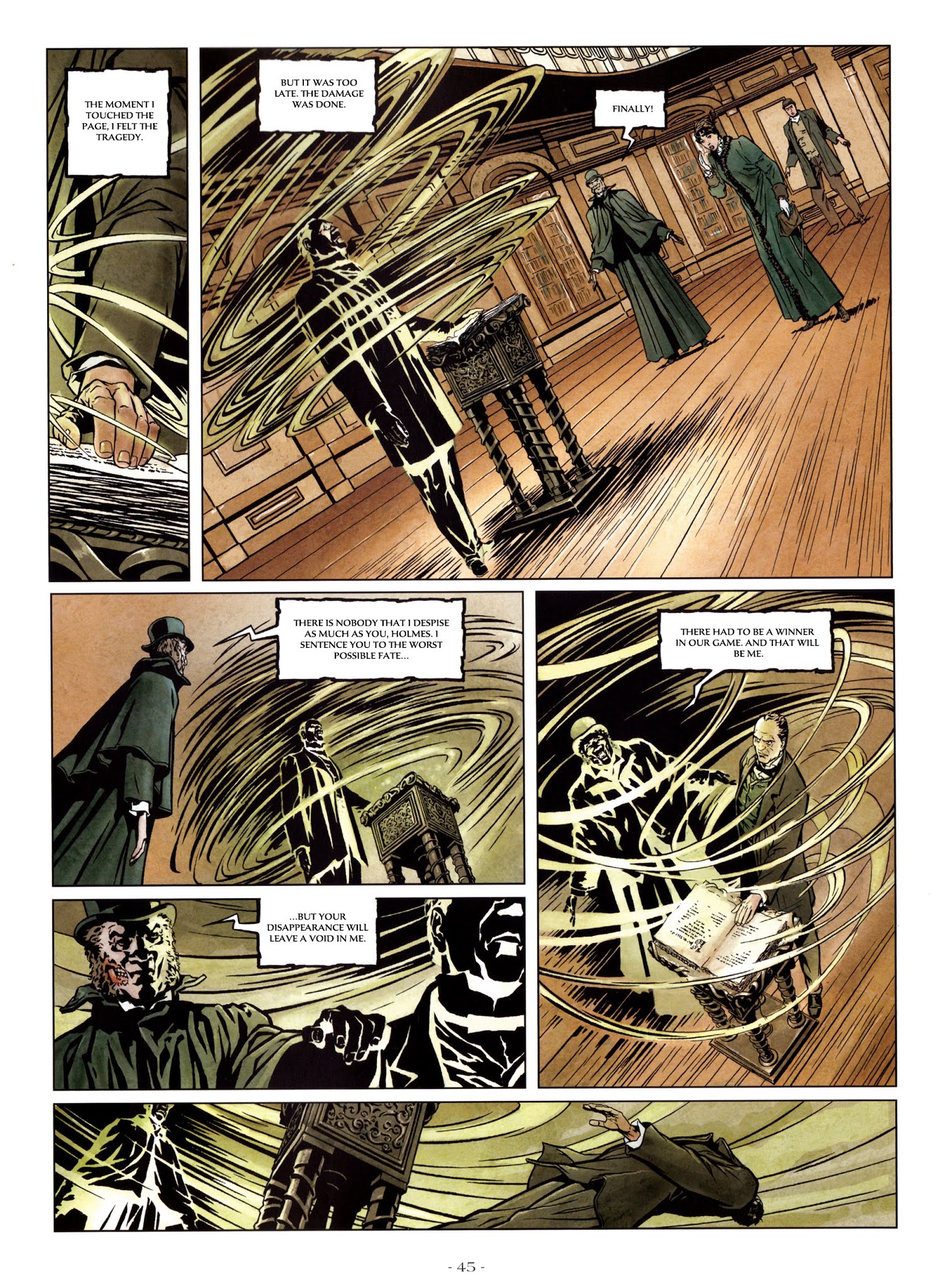 Read online Sherlock Holmes and the Necronomicon comic -  Issue # TPB - 46