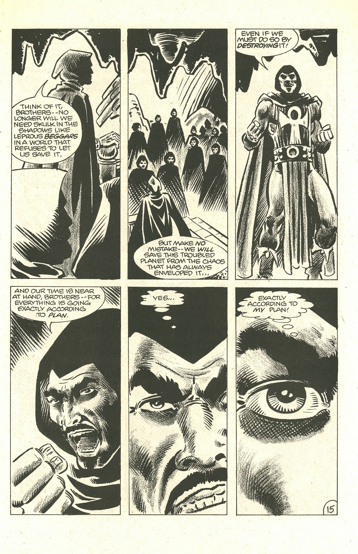 Read online Dark Wolf comic -  Issue #3 - 17
