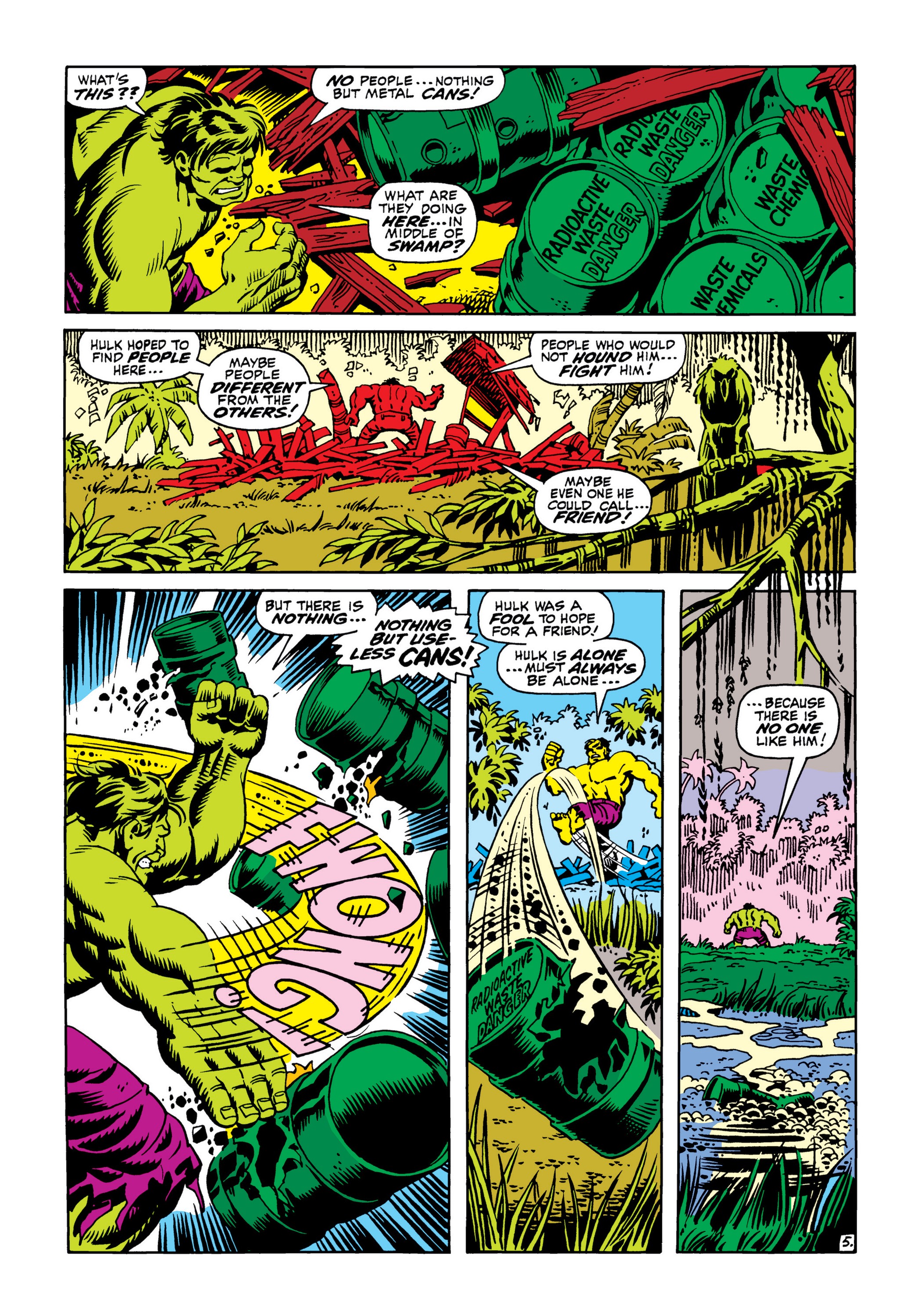 Read online Marvel Masterworks: The Incredible Hulk comic -  Issue # TPB 5 (Part 3) - 21